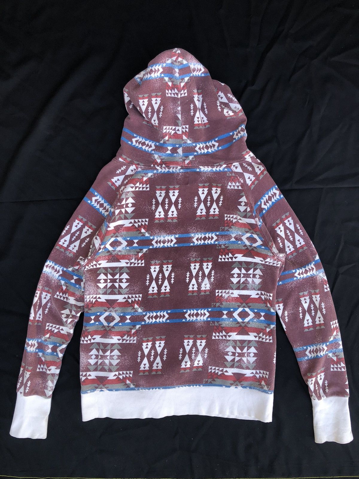 go slow caravan GSC Union Made Aztec Navajo Pattern Hoodie Sweatshirt Size US L / EU 52-54 / 3 - 2 Thumbnail