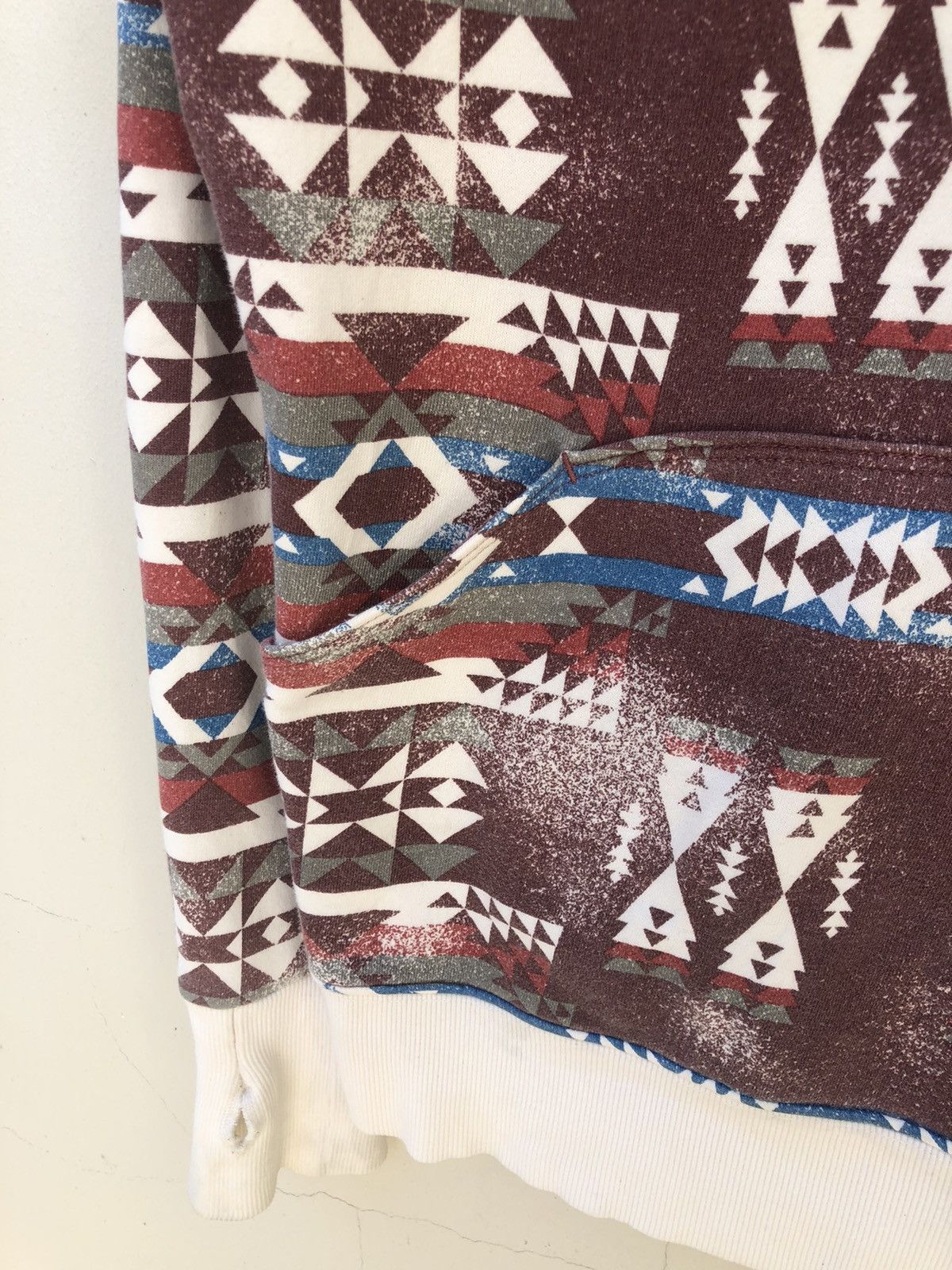 go slow caravan GSC Union Made Aztec Navajo Pattern Hoodie Sweatshirt Size US L / EU 52-54 / 3 - 7 Thumbnail