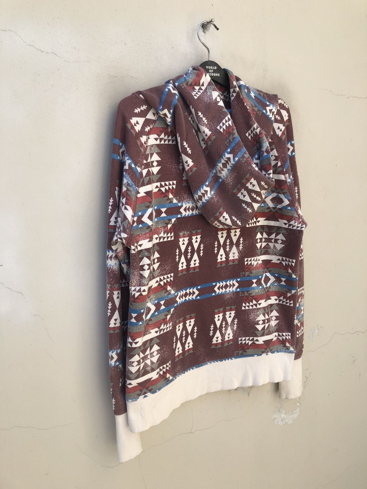 go slow caravan GSC Union Made Aztec Navajo Pattern Hoodie Sweatshirt Size US L / EU 52-54 / 3 - 13 Thumbnail
