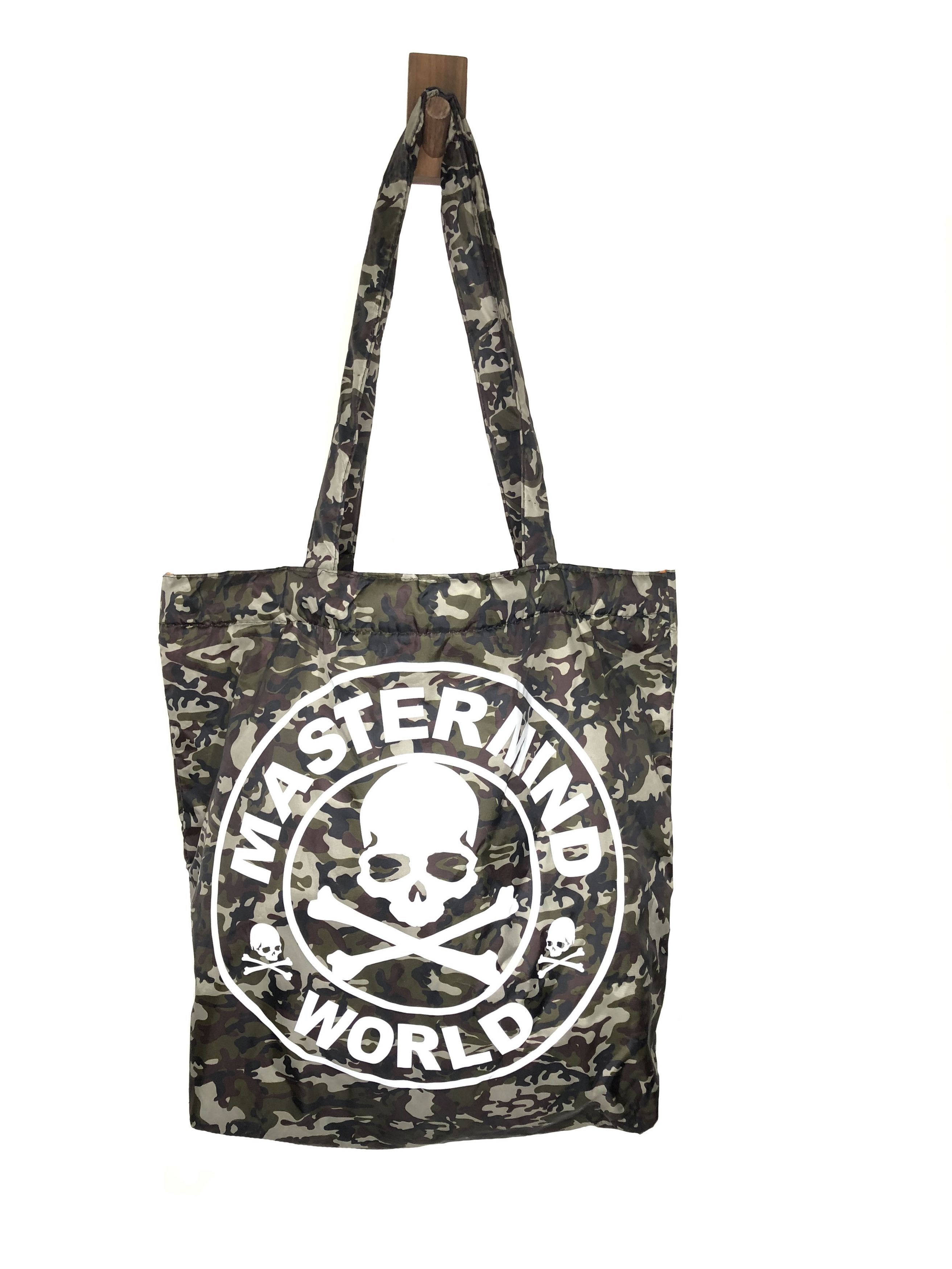 Vintage Mastermind Japan Camo shoulder bag Tote bag Japan Grailed