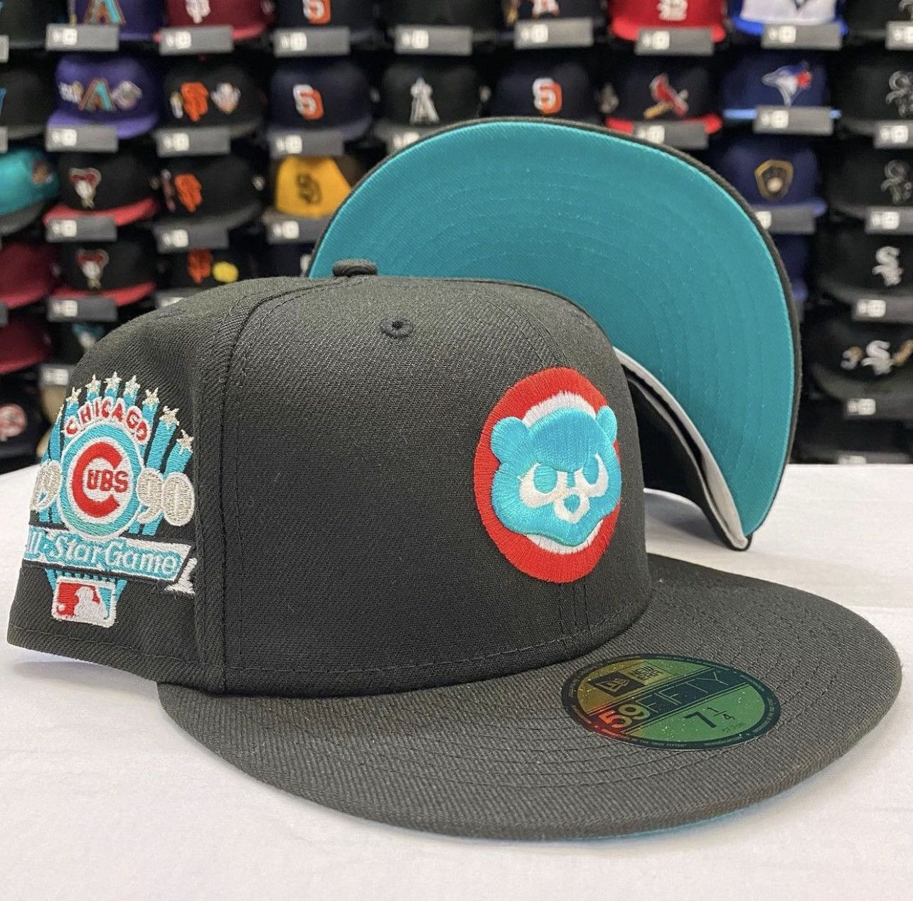 Chicago Cubs Hat Cap New Era Exclusive Patch UV UNC Grail MLB