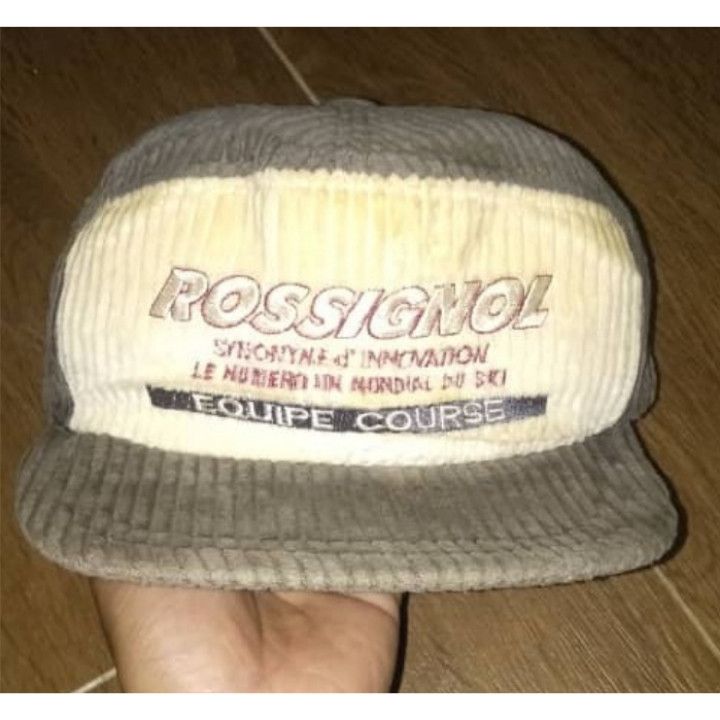 Vintage ROSSIGNOL Corduroy Cap