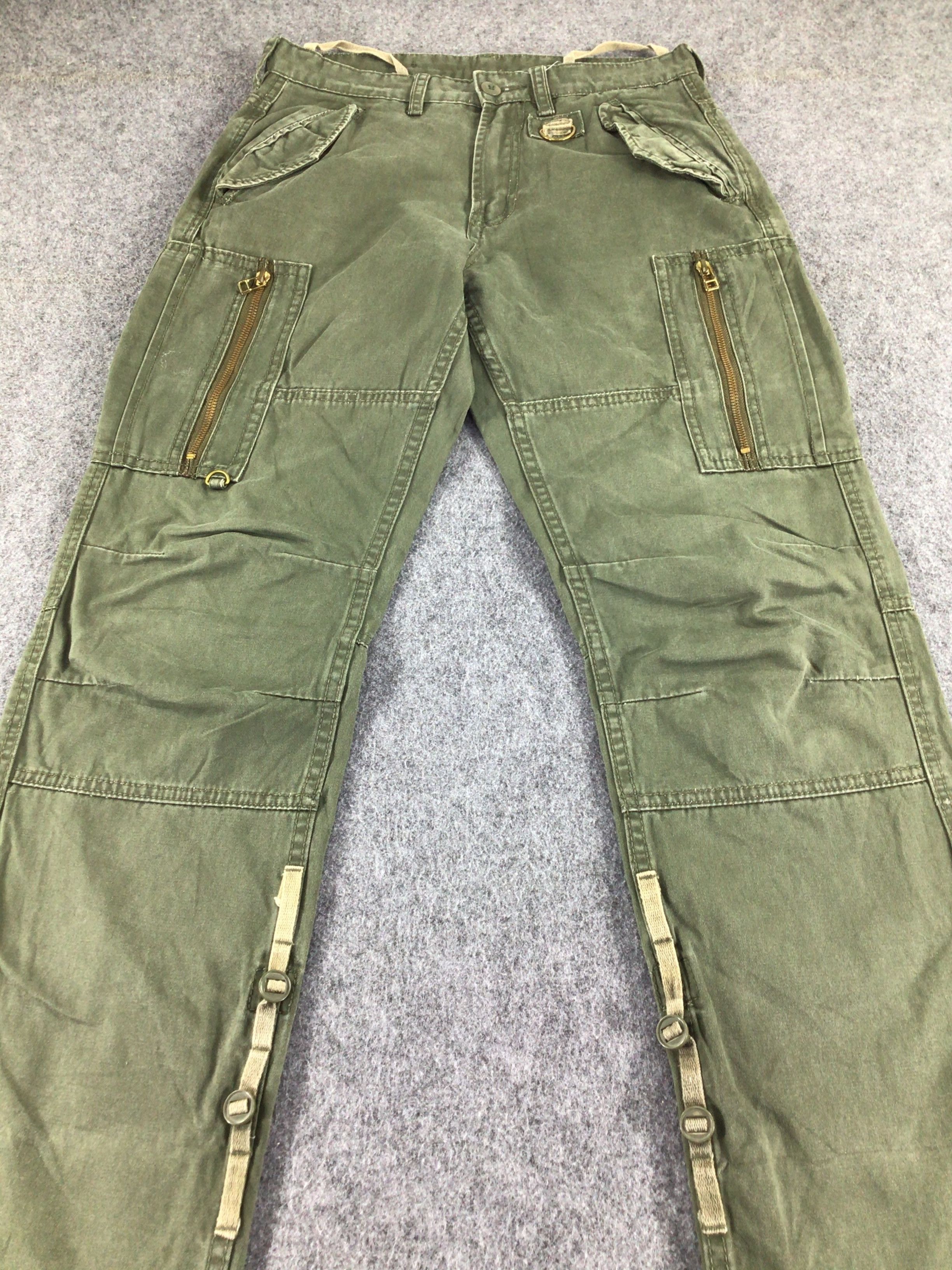 Japanese Brand Made in Heaven Multipocket Bondage Cargo Pant -J248 Size US 29 - 3 Thumbnail