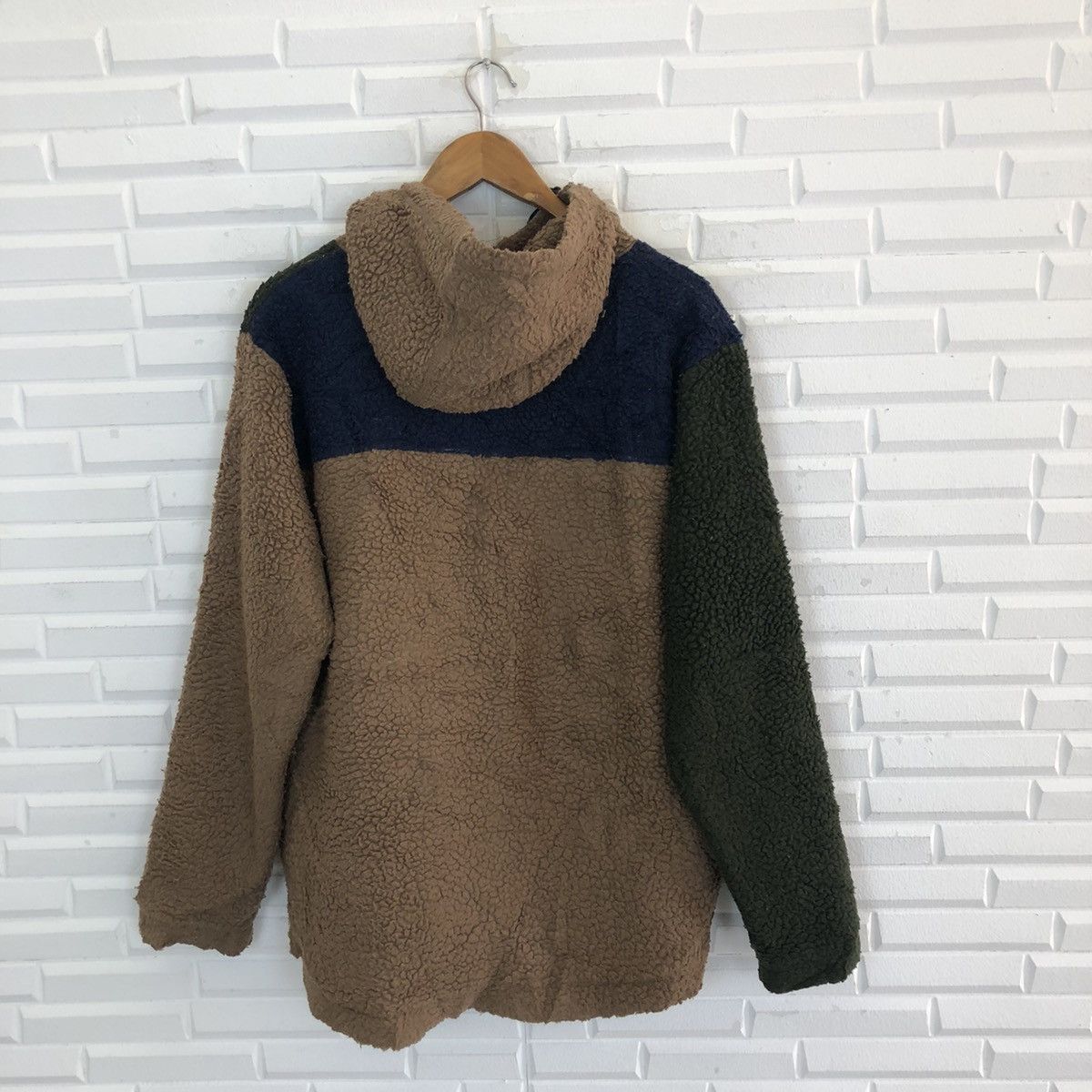 Japanese Brand × Vintage POWER TO THE PEOPLE FLEECE HOODIE JACKET Size US M / EU 48-50 / 2 - 6 Thumbnail
