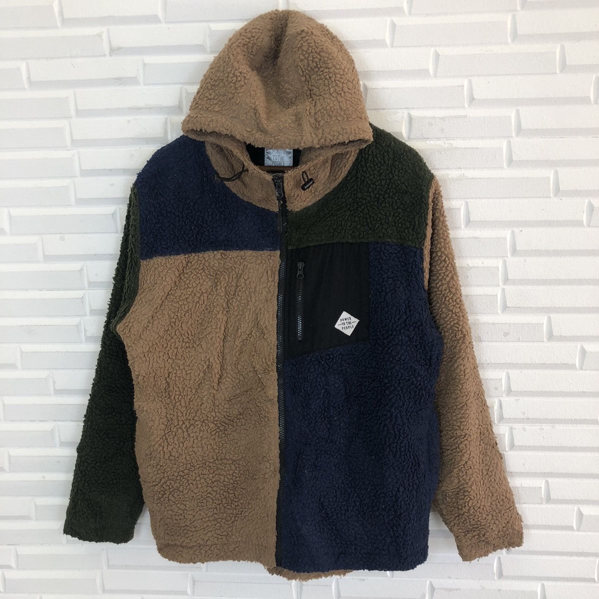 Japanese Brand × Vintage POWER TO THE PEOPLE FLEECE HOODIE JACKET Size US M / EU 48-50 / 2 - 2 Thumbnail