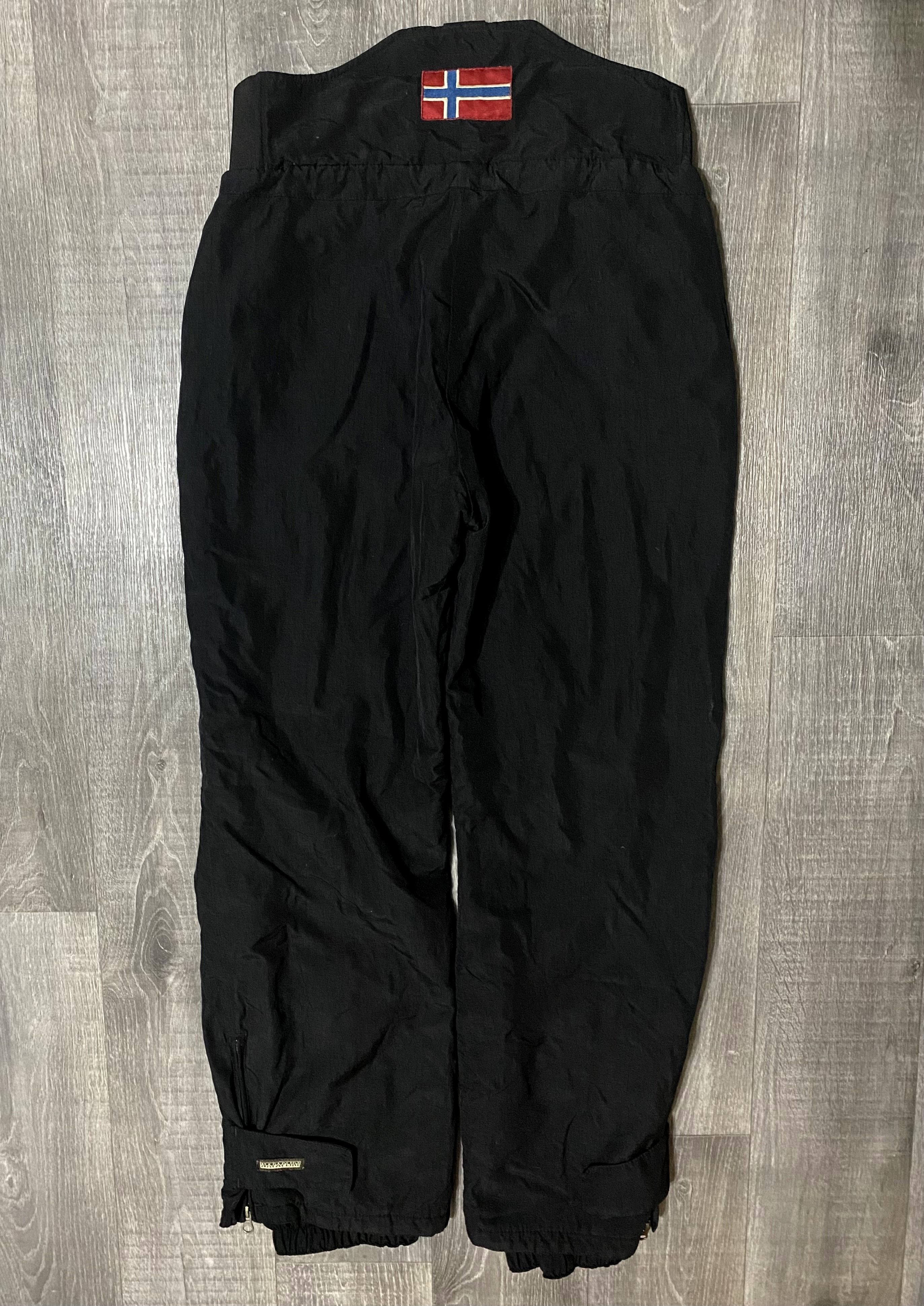 Napapijri Vintage Napapijri Black Ski Outdoor Insulated Pants Trouser Size US 36 / EU 52 - 3 Thumbnail