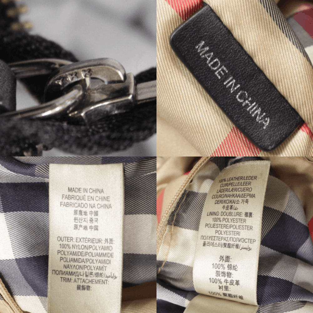 Burberry Logo Nylon Nova Check Inside Bag Size ONE SIZE - 11 Thumbnail