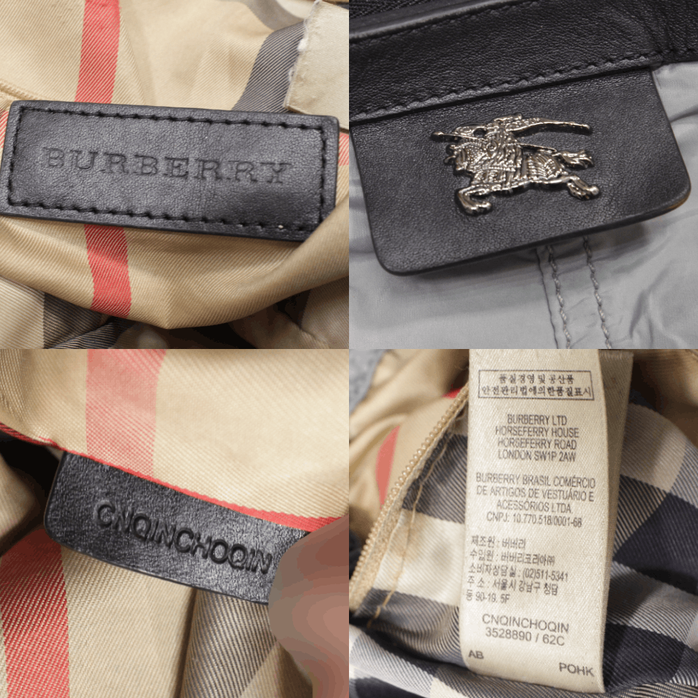 Burberry Logo Nylon Nova Check Inside Bag Size ONE SIZE - 10 Thumbnail