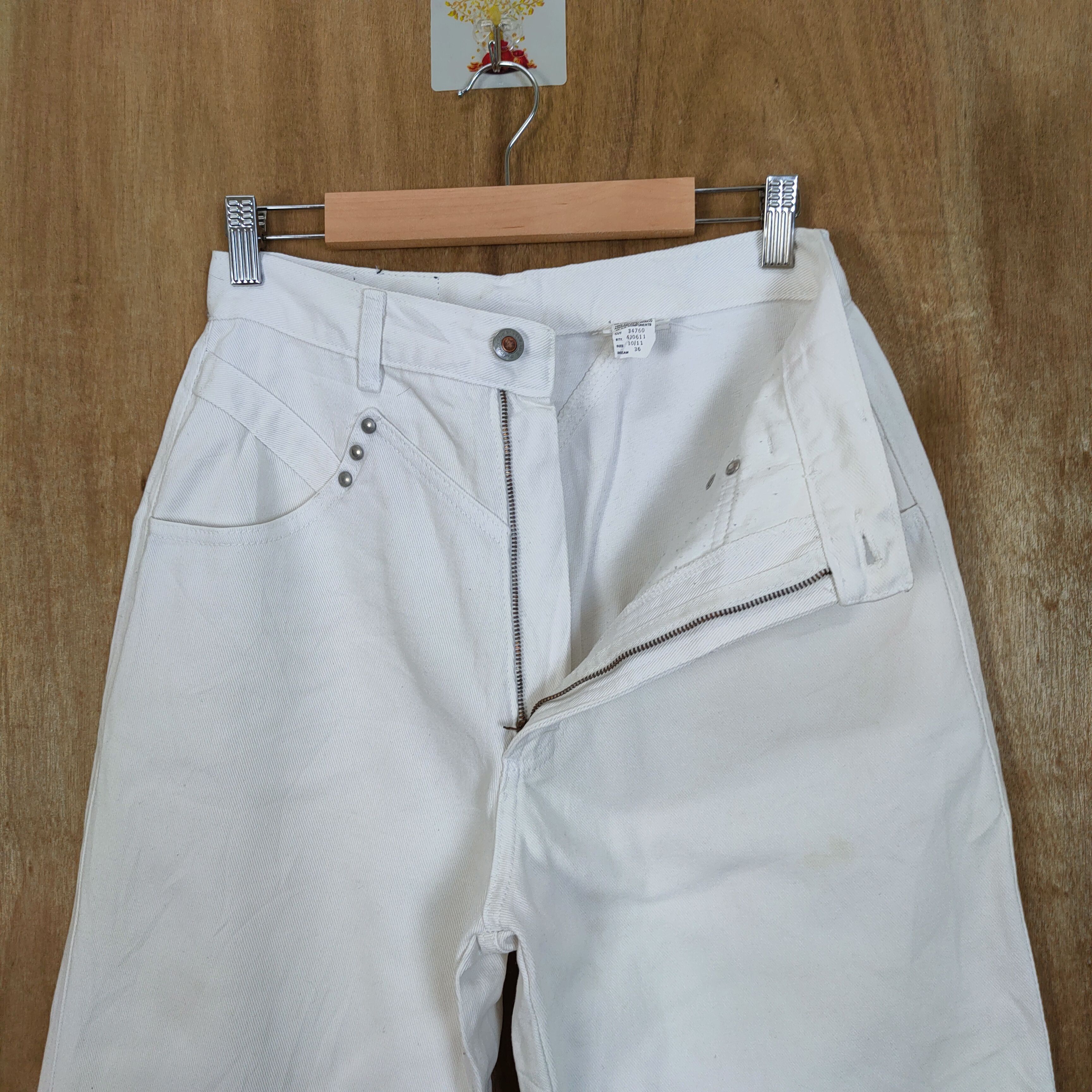 Japanese Brand ROCKIES WHITE JEANS DENIM PANTS Size US 26 / EU 42 - 14 Thumbnail
