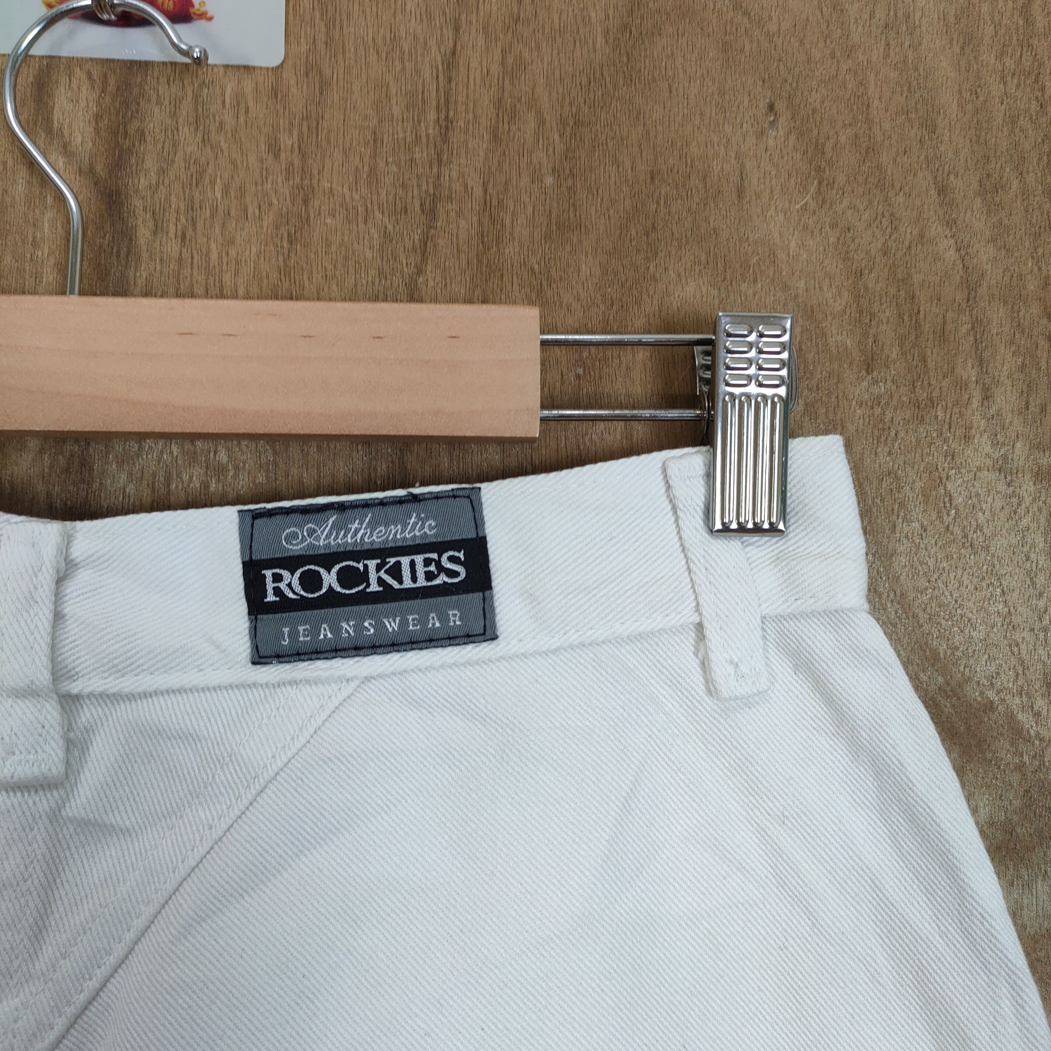 Japanese Brand ROCKIES WHITE JEANS DENIM PANTS Size US 26 / EU 42 - 11 Thumbnail