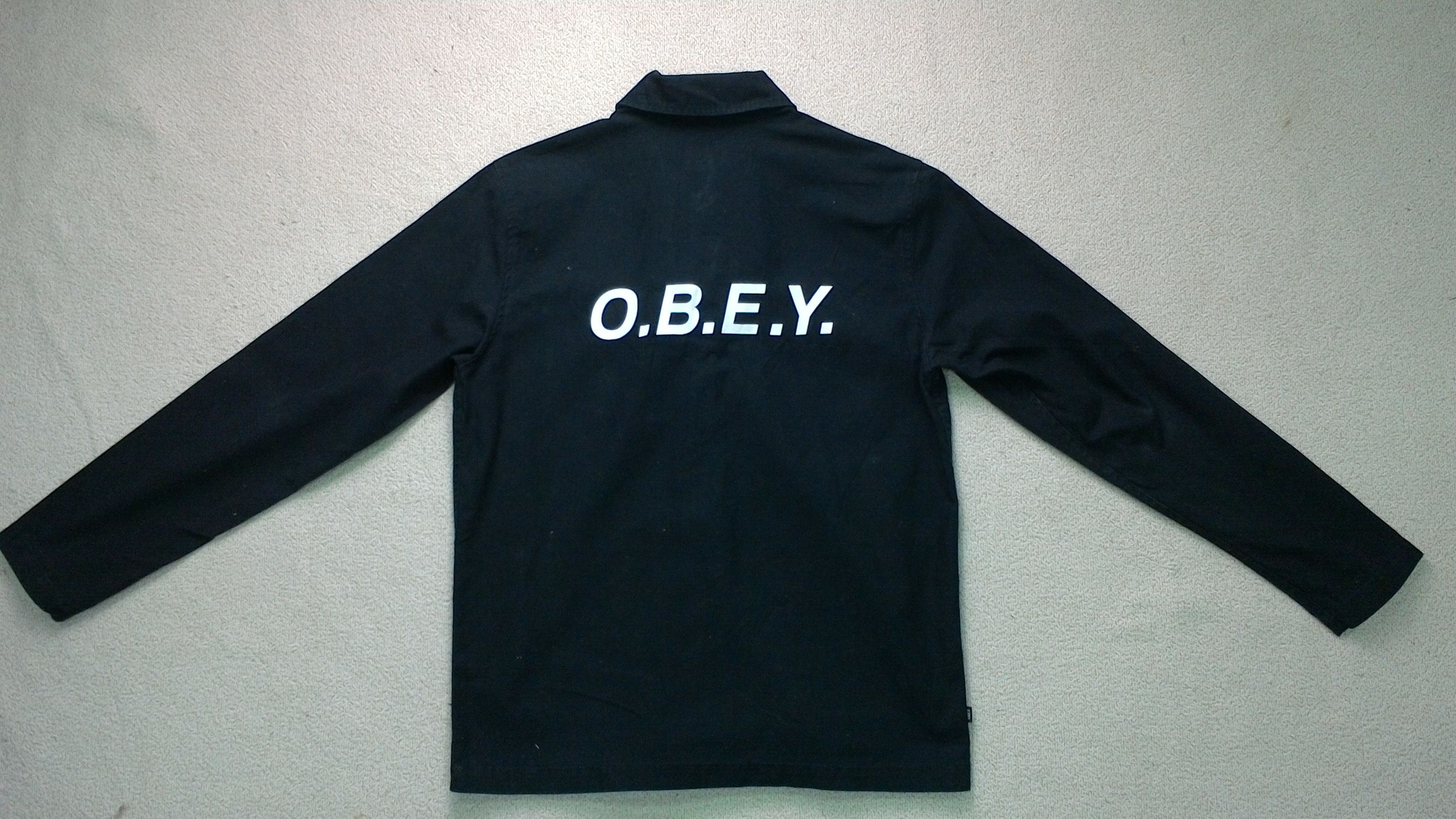 Japanese Brand OBEY WORKWEAR JACKET Size US M / EU 48-50 / 2 - 4 Thumbnail