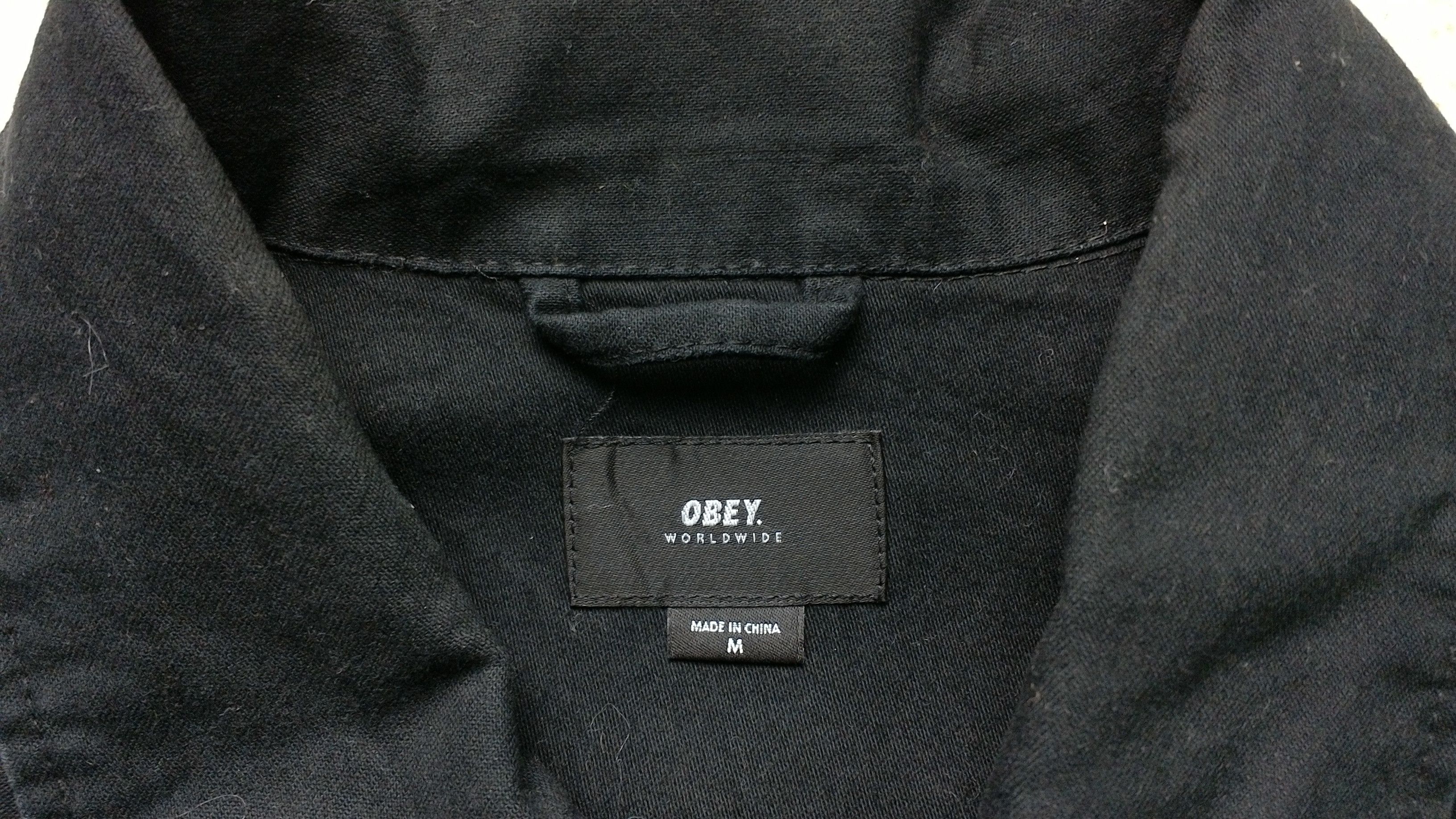 Japanese Brand OBEY WORKWEAR JACKET Size US M / EU 48-50 / 2 - 6 Thumbnail