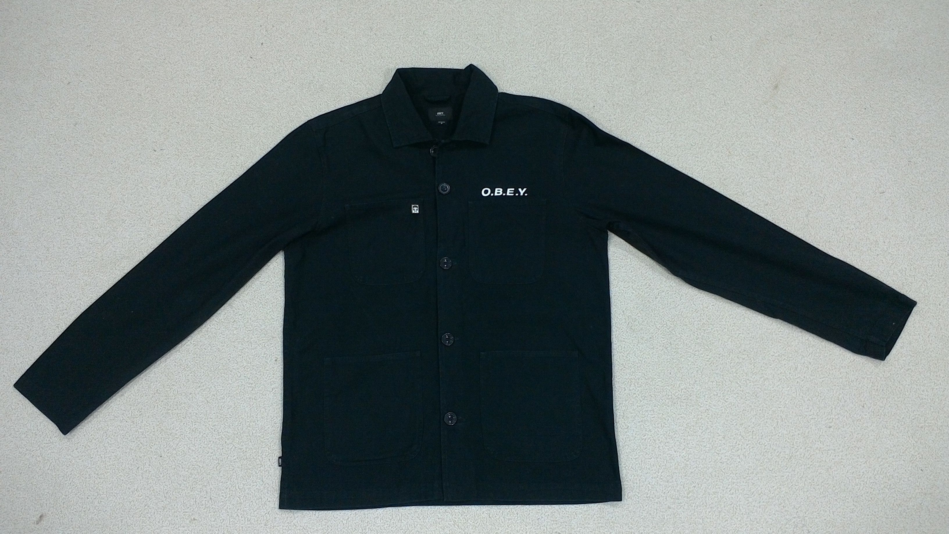 Japanese Brand OBEY WORKWEAR JACKET Size US M / EU 48-50 / 2 - 3 Thumbnail