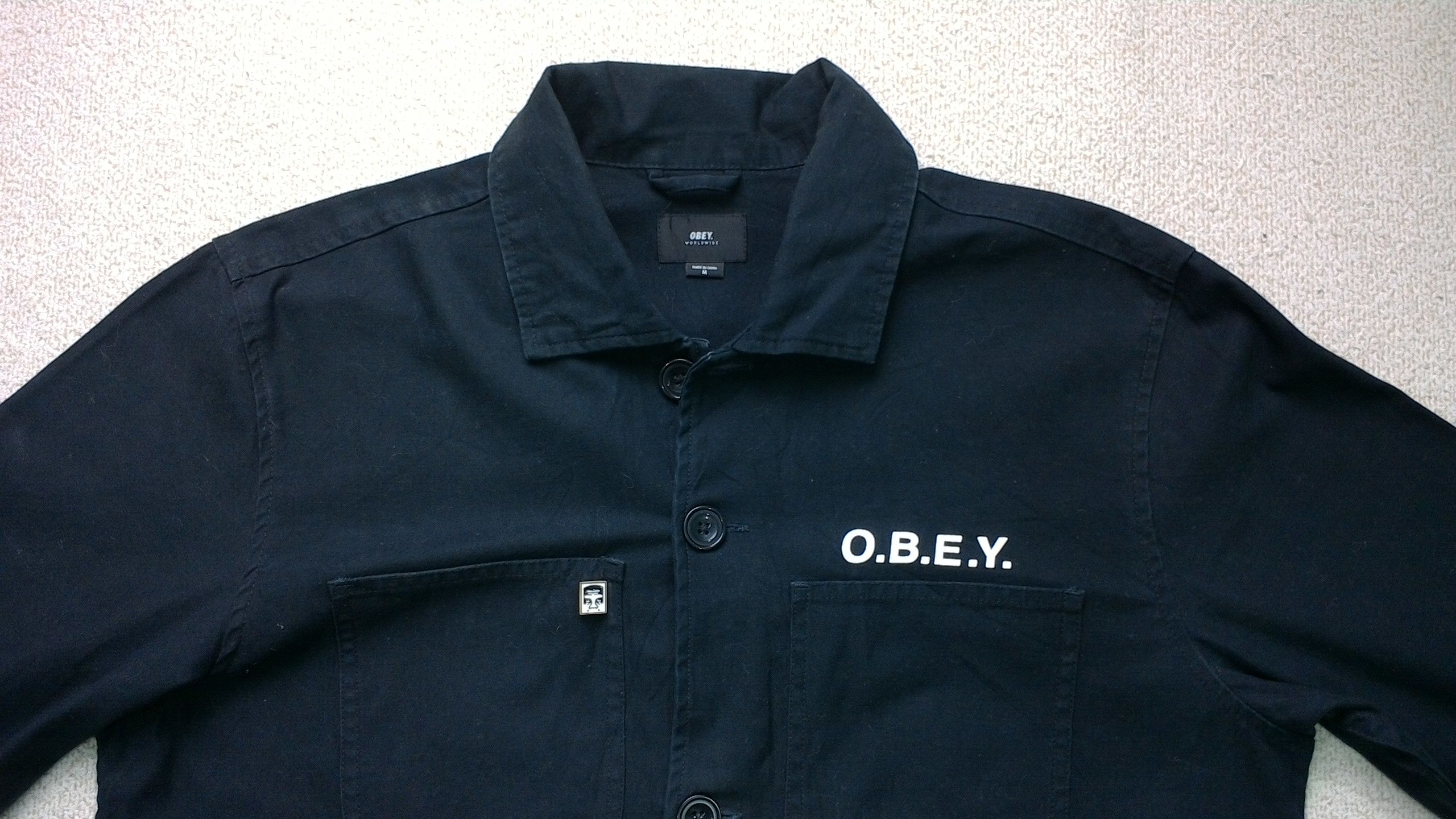 Japanese Brand OBEY WORKWEAR JACKET Size US M / EU 48-50 / 2 - 5 Thumbnail