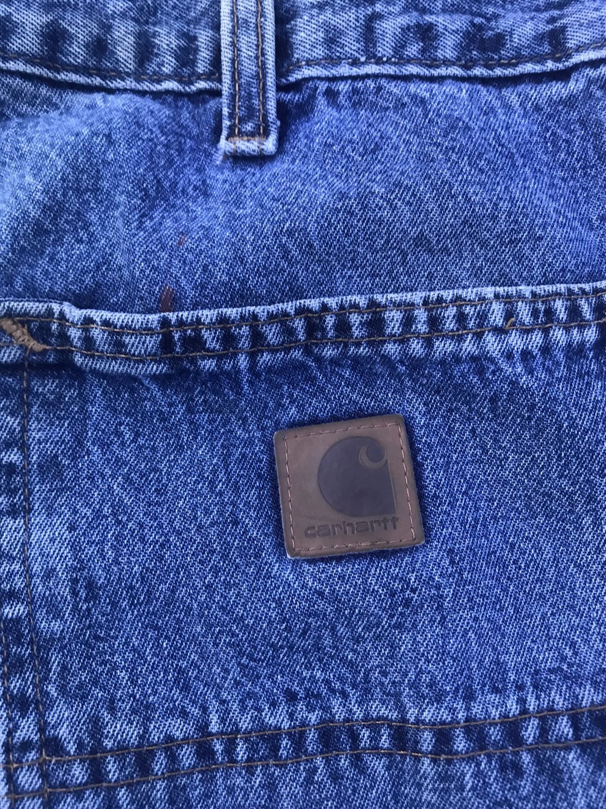 Carhartt × Vintage Vintage 90s Carhartt Carpenter Denim Jeans Size US 36 / EU 52 - 9 Thumbnail
