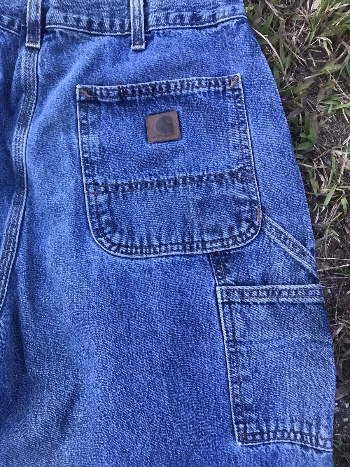Carhartt × Vintage Vintage 90s Carhartt Carpenter Denim Jeans Size US 36 / EU 52 - 10 Thumbnail