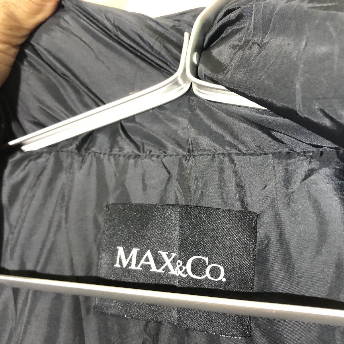 Max co puffer long winter jacket parka
