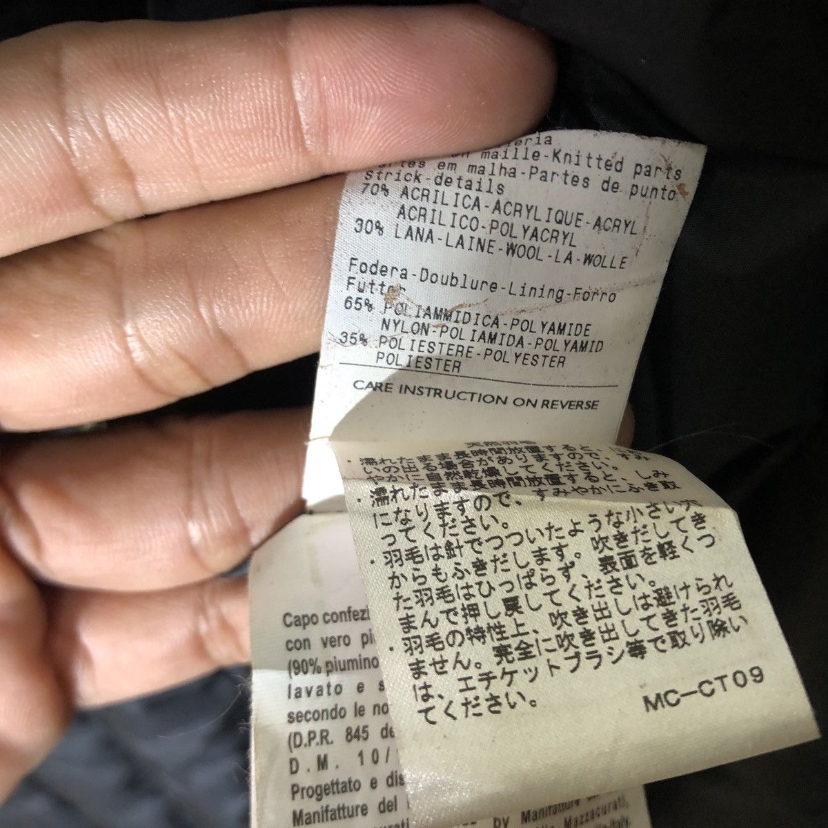 Max co puffer long winter jacket parka