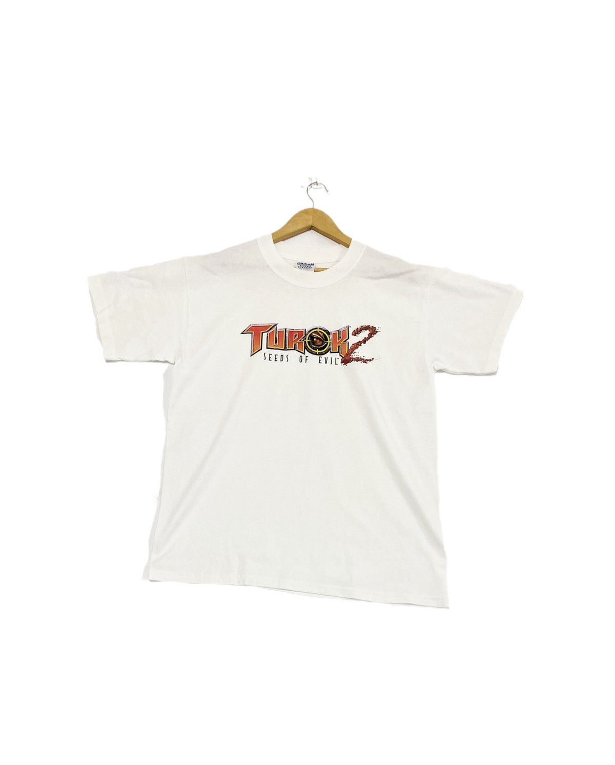 Nintendo vintage 1998 TUROK 2 : SEED OF EVIL nintendo t-shirts Size US L / EU 52-54 / 3 - 1 Thumbnail