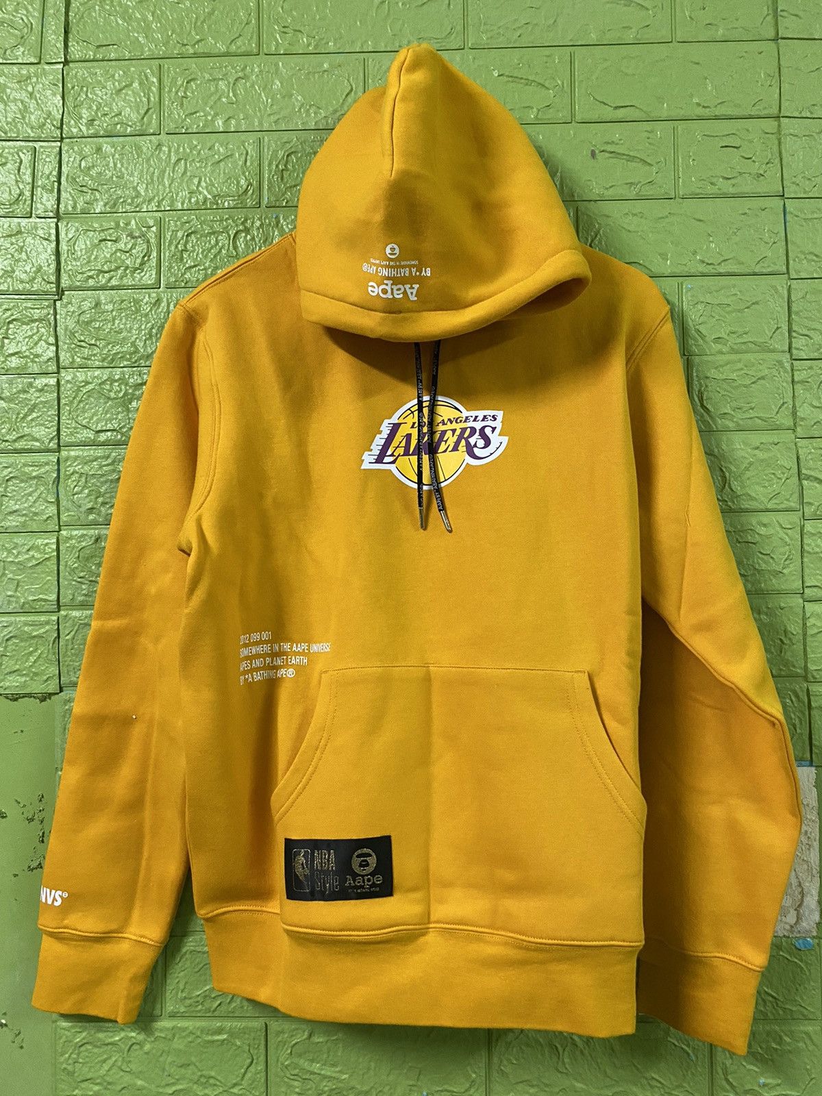 A BATHING APE×Lakersマウンテンパーカー L | ヤマダウェブコム