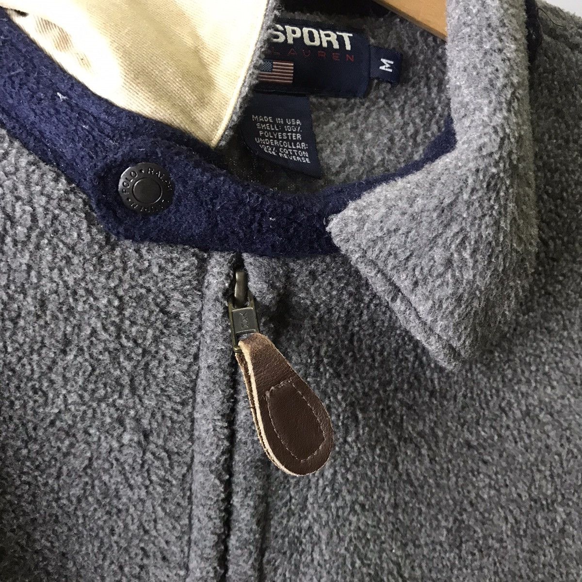 Polo Ralph Lauren × Vintage Vintage Polo Sport ralph lauren fleece zipper jacket usa Size US M / EU 48-50 / 2 - 7 Thumbnail