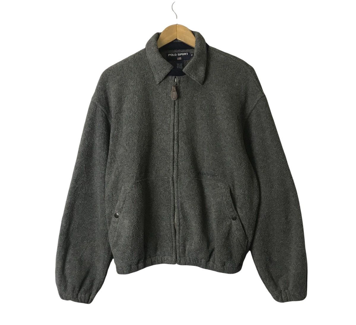Polo Ralph Lauren × Vintage Vintage Polo Sport ralph lauren fleece zipper jacket usa Size US M / EU 48-50 / 2 - 1 Thumbnail
