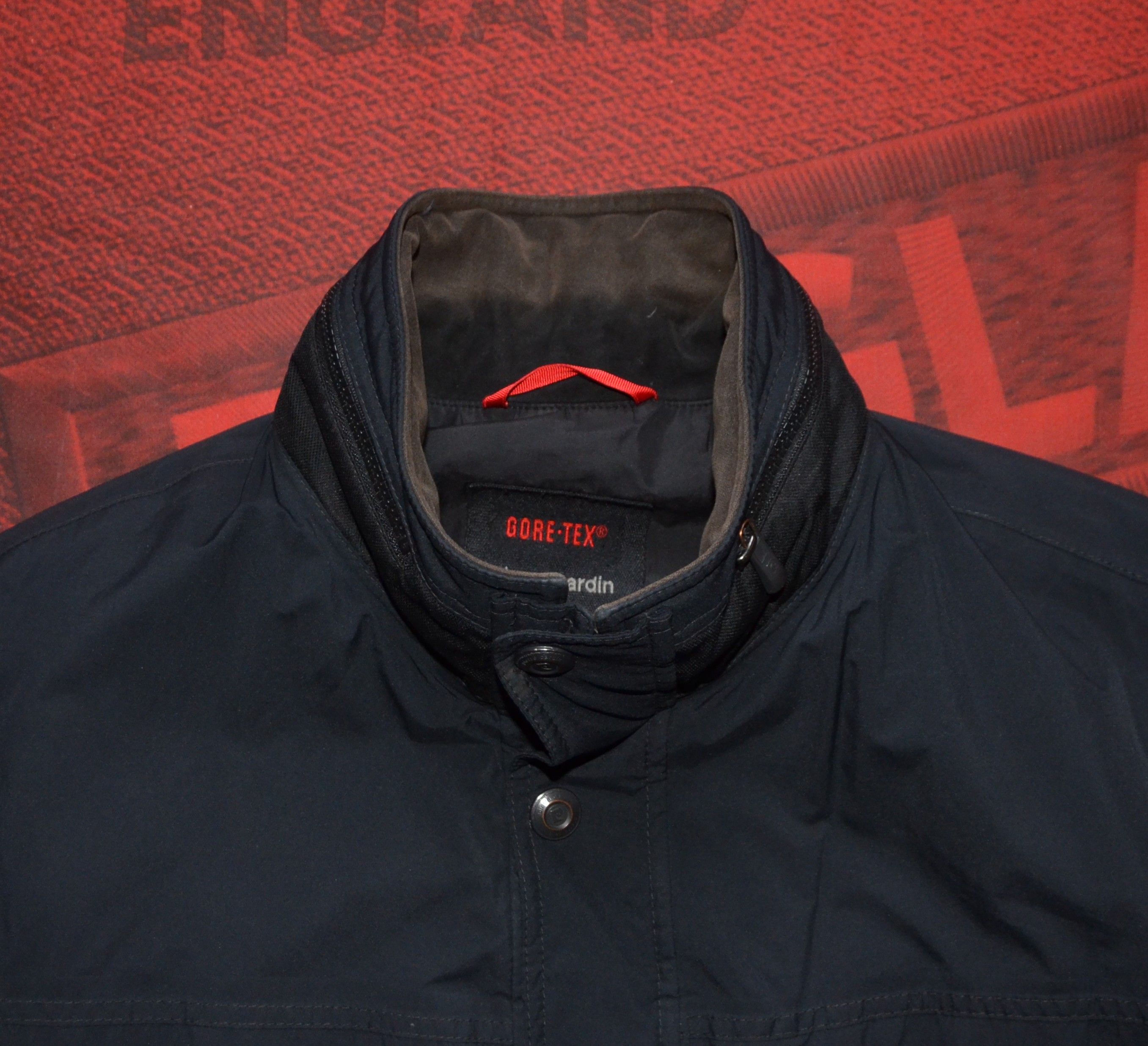 Goretex Pierre Cardin Gore-Tex Mens Jacket Navy Size 54(XL) Luxury Size US XL / EU 56 / 4 - 22 Thumbnail