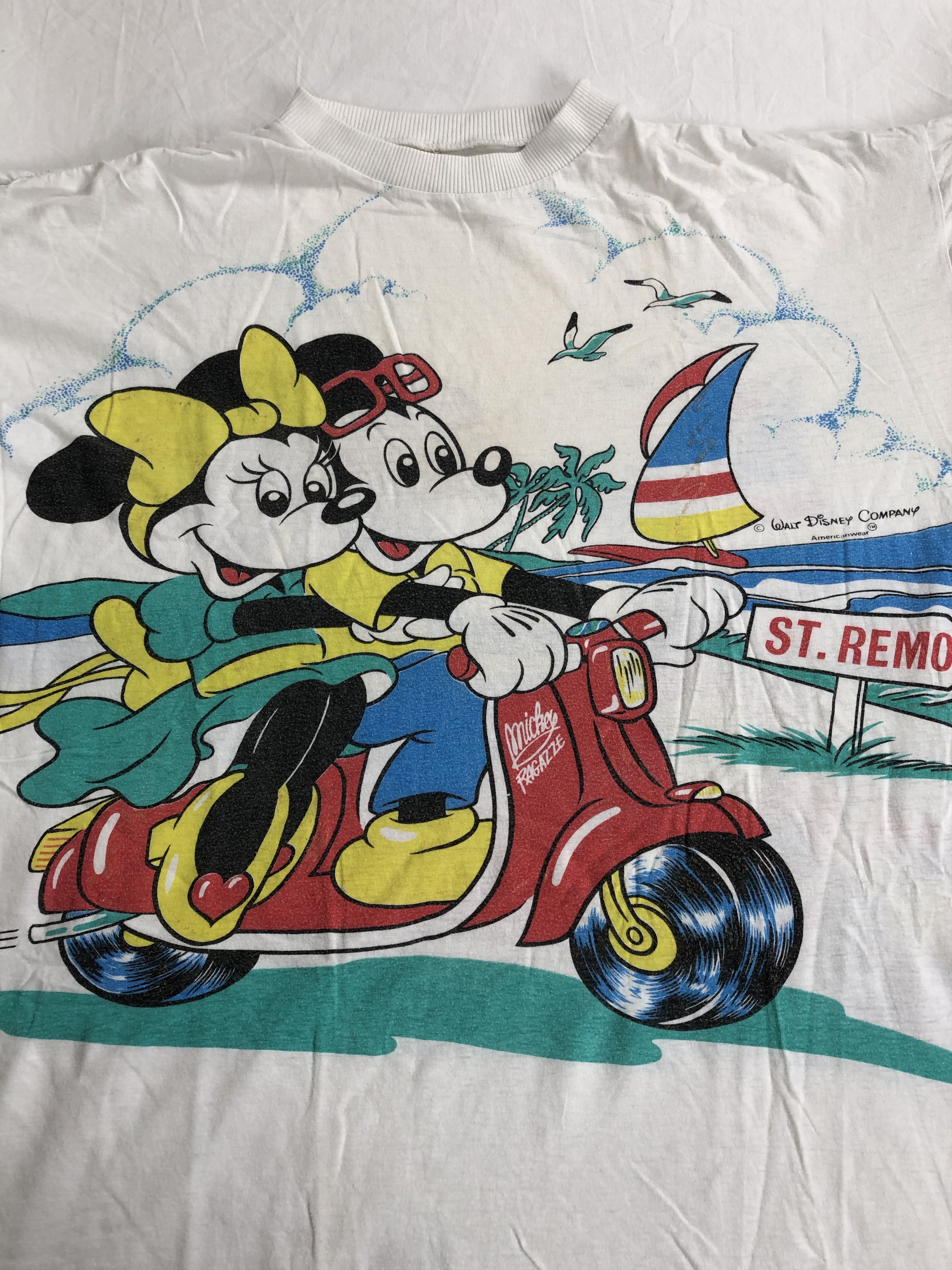 Disney Vintage 90s Disney Mickey Mouse Minnie (Winnie Pooh Bugs) Size US XL / EU 56 / 4 - 4 Thumbnail