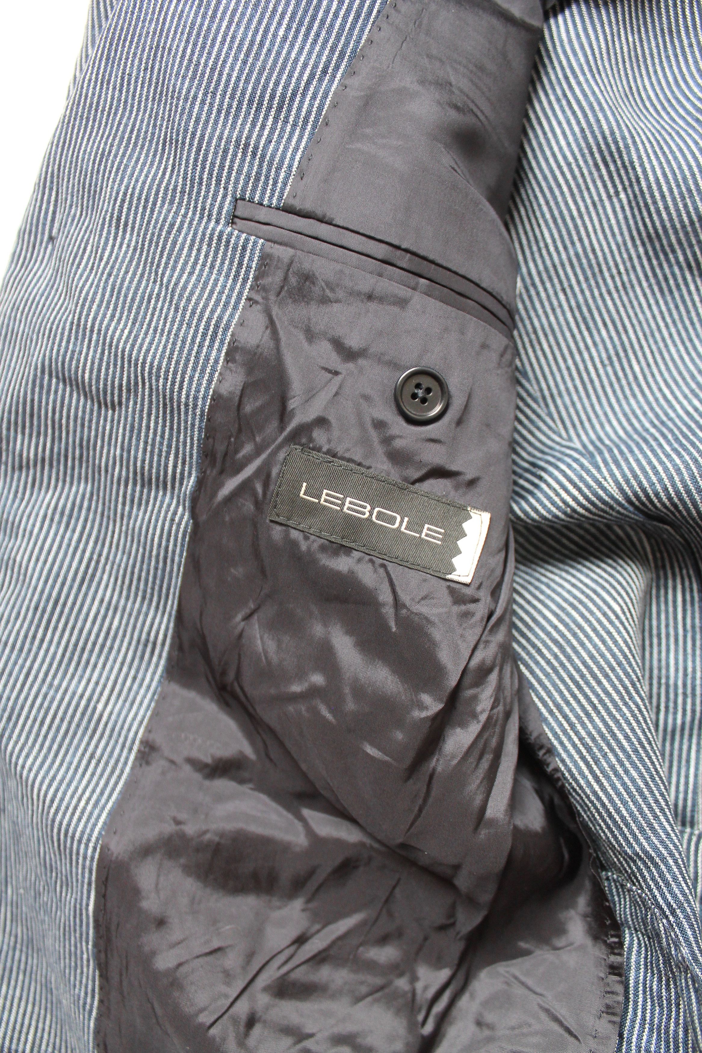 Vintage VINTAGE LEBOLE UOMO Sport Line Linen Blazer 40R Size 40R - 8 Thumbnail
