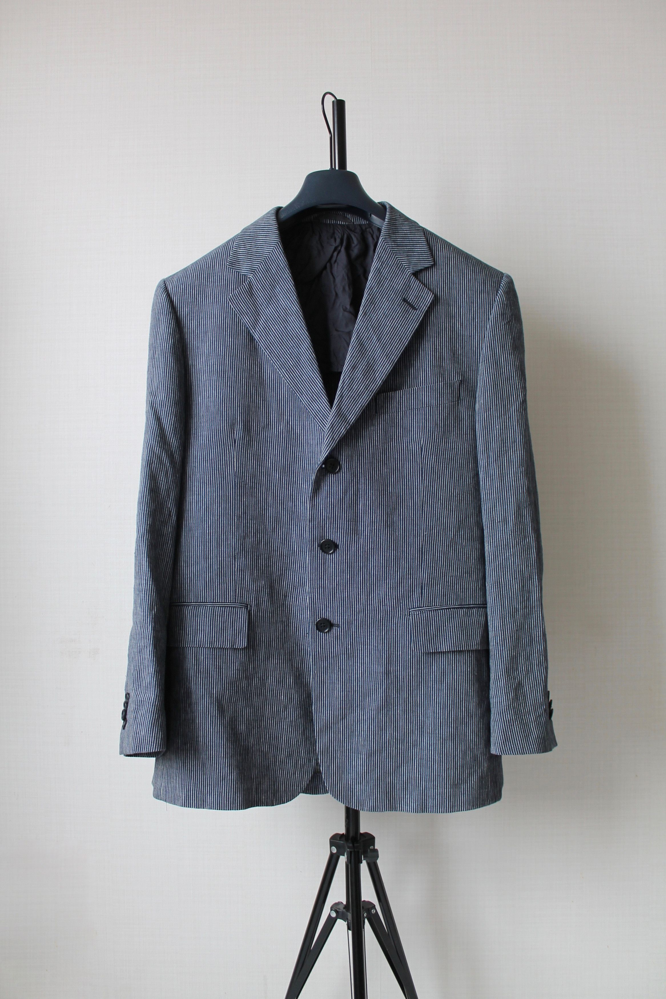 Vintage VINTAGE LEBOLE UOMO Sport Line Linen Blazer 40R Size 40R - 1 Thumbnail
