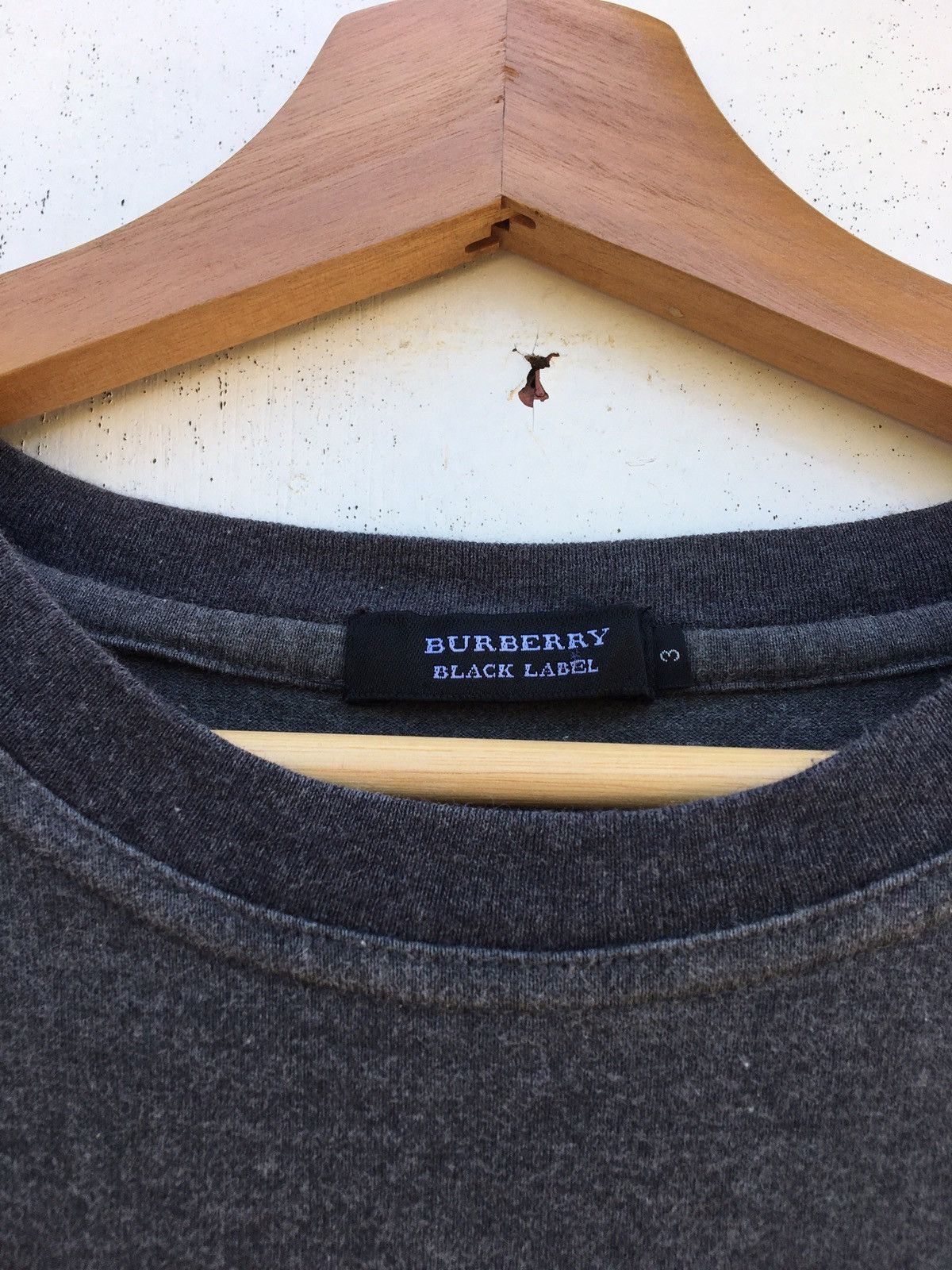 Burberry Vintage Burberry Black Label Spellout Longsleeve Size US M / EU 48-50 / 2 - 6 Thumbnail