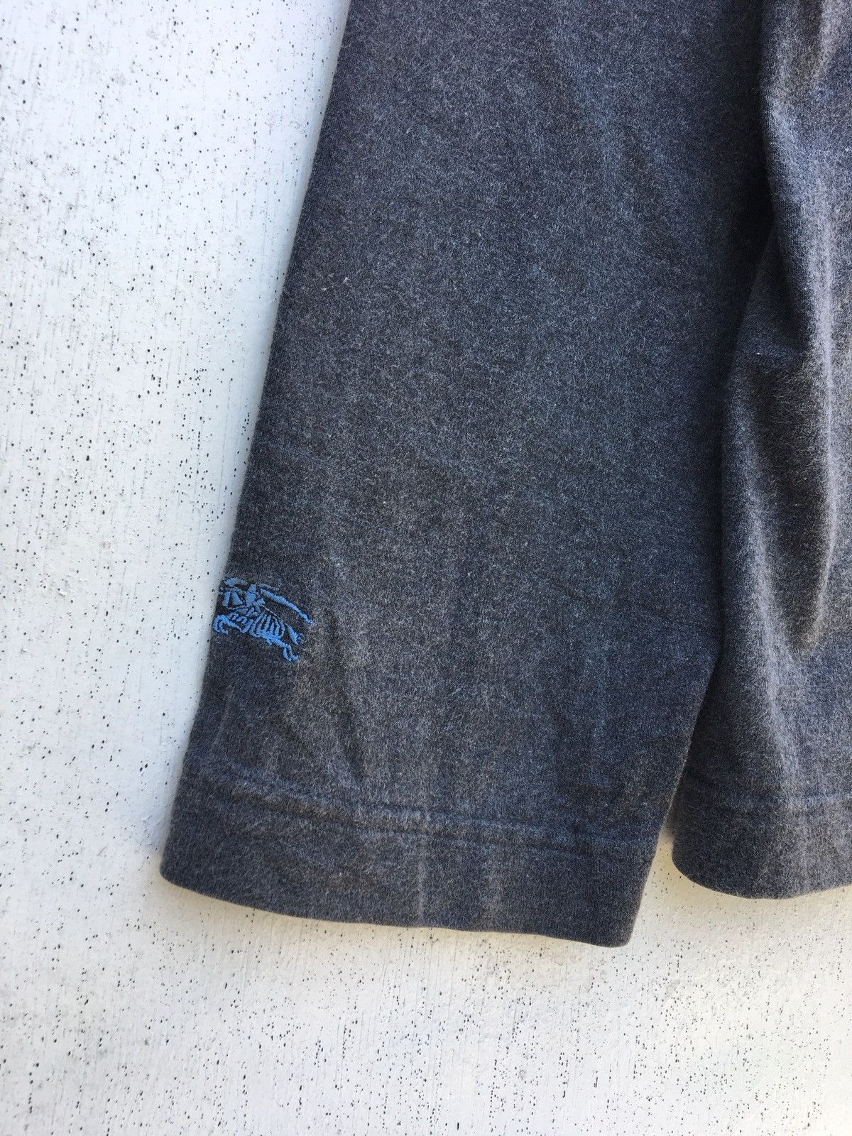 Burberry Vintage Burberry Black Label Spellout Longsleeve Size US M / EU 48-50 / 2 - 13 Thumbnail
