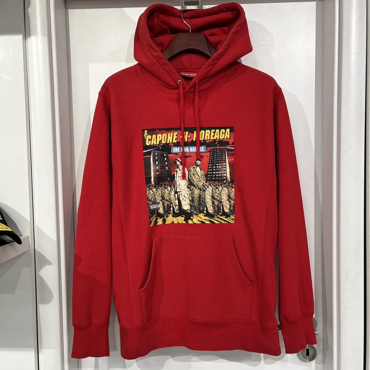 Supreme war report hoodie sales