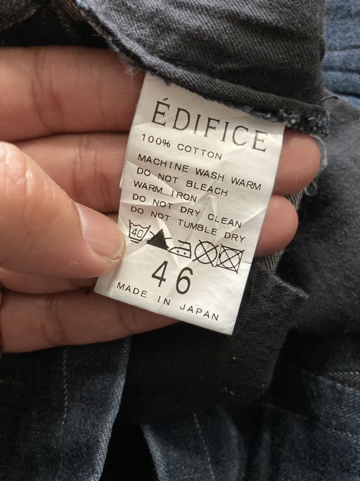 Edifice Japan × Full Count & Co. Edifice vetements pour homme striped pants Size US 32 / EU 48 - 10 Thumbnail