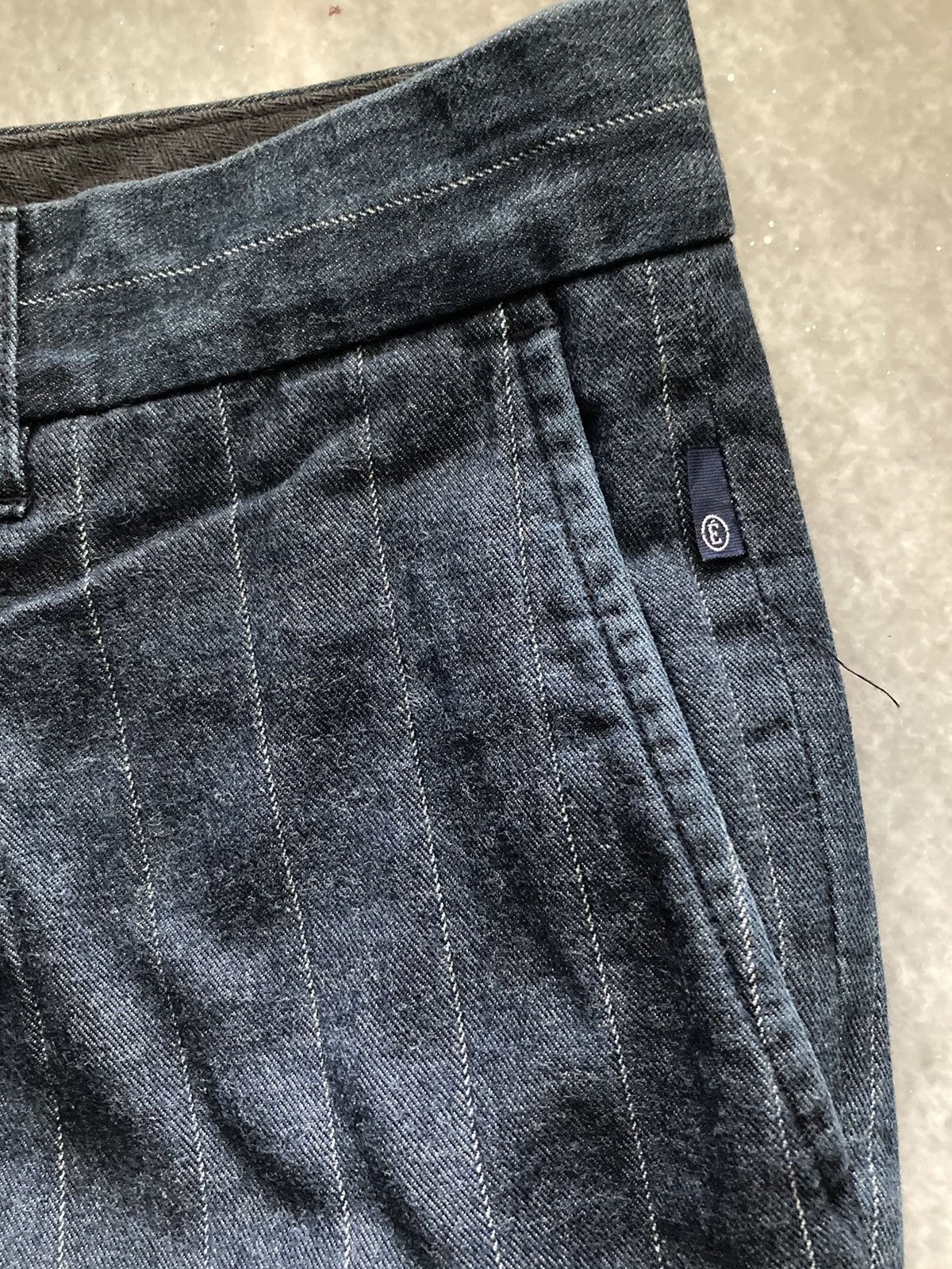 Edifice Japan × Full Count & Co. Edifice vetements pour homme striped pants Size US 32 / EU 48 - 6 Thumbnail