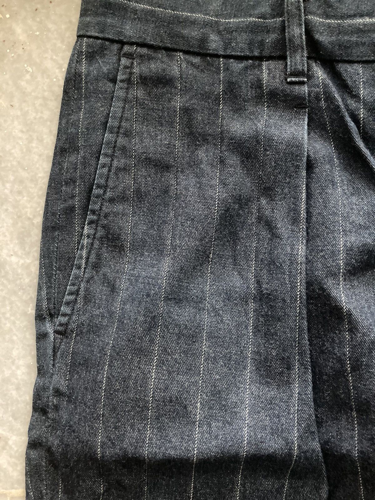 Edifice Japan × Full Count & Co. Edifice vetements pour homme striped pants Size US 32 / EU 48 - 4 Thumbnail