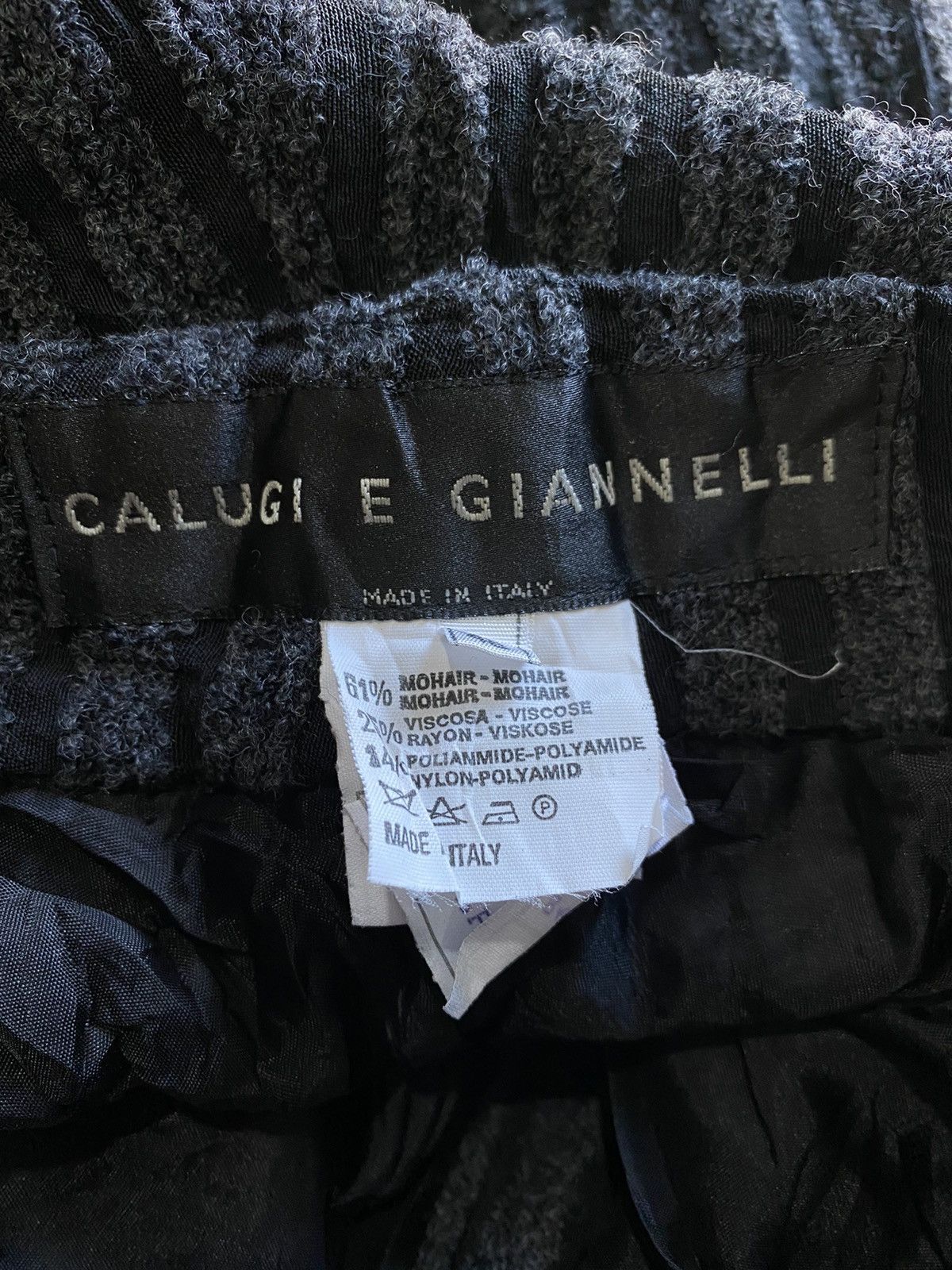 Calugi e Gianelli CALUGI E GIANNELLI CASUAL STRIPE MOHAIR PANTS Size US 31 - 3 Thumbnail