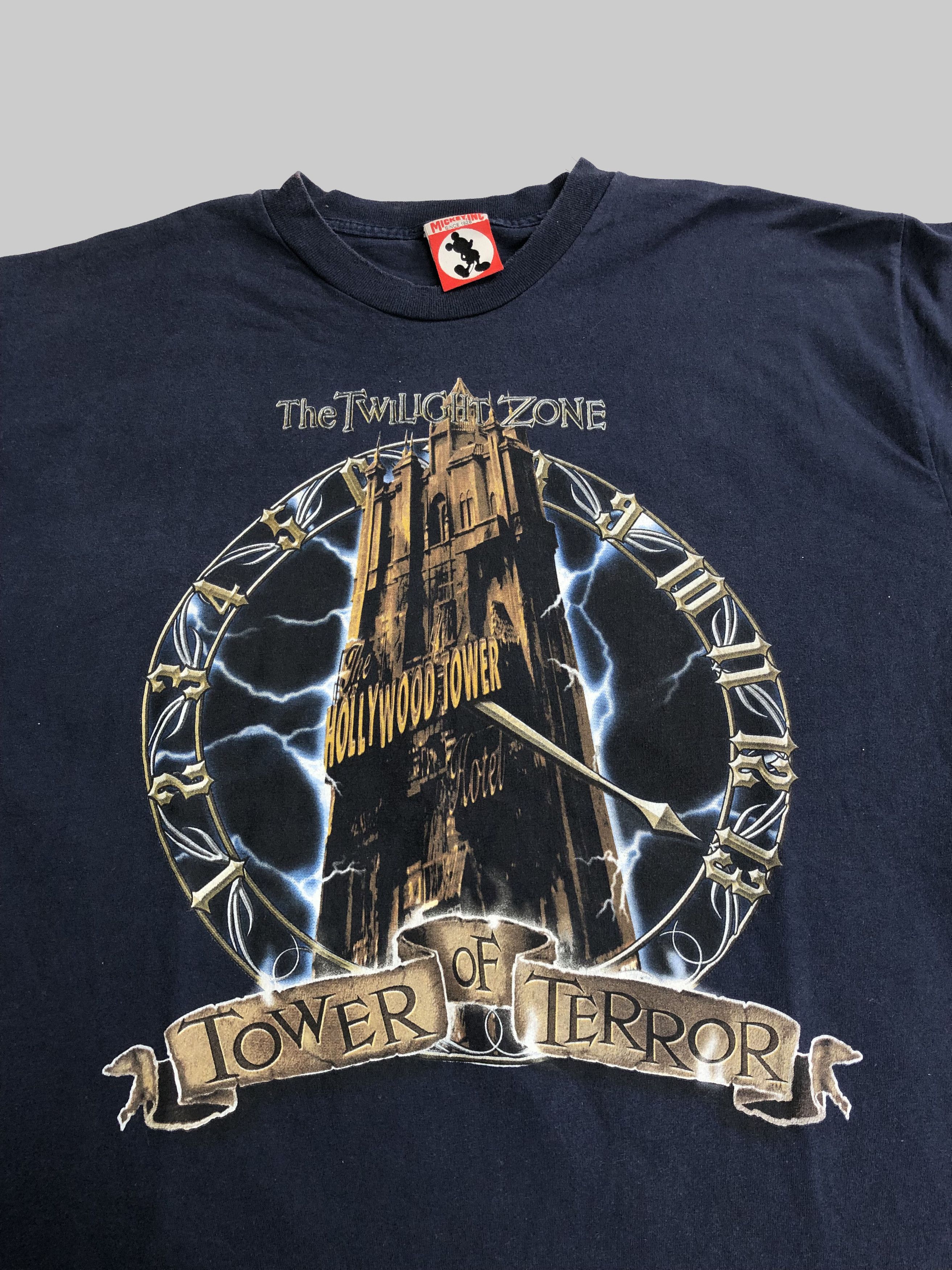 Cartoon Network Vintage 90s Disney Tower of Terror (Mickey Mouse) Size US XXL / EU 58 / 5 - 2 Thumbnail