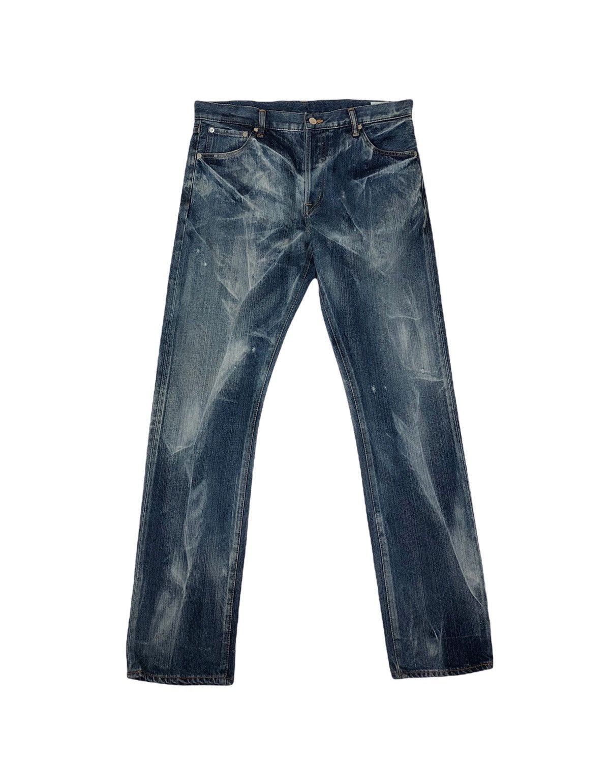 Japanese Brand × Swagger Swagger Bleach Denim Jeans Size US 34 / EU 50 - 1 Thumbnail