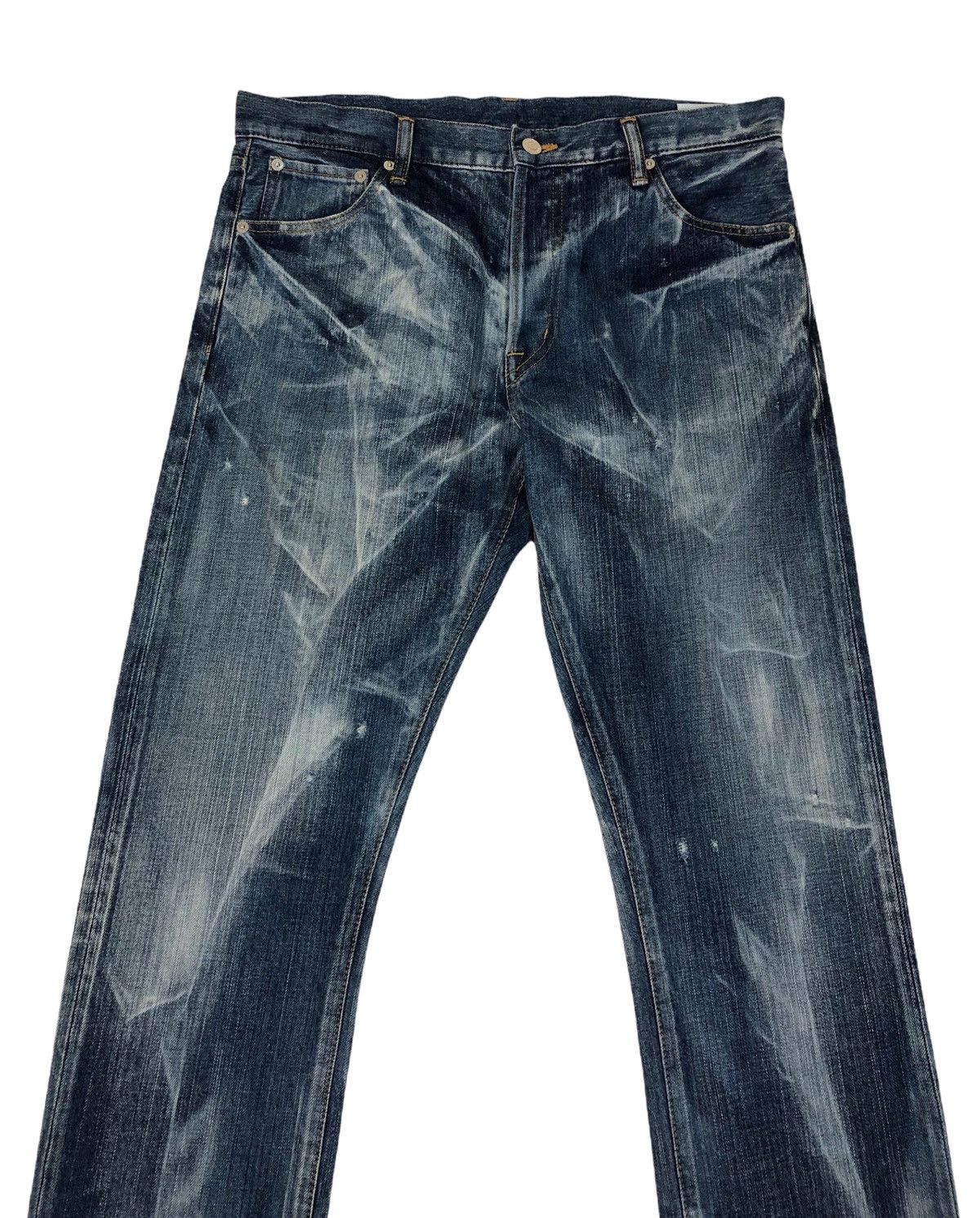 Japanese Brand × Swagger Swagger Bleach Denim Jeans Size US 34 / EU 50 - 3 Thumbnail