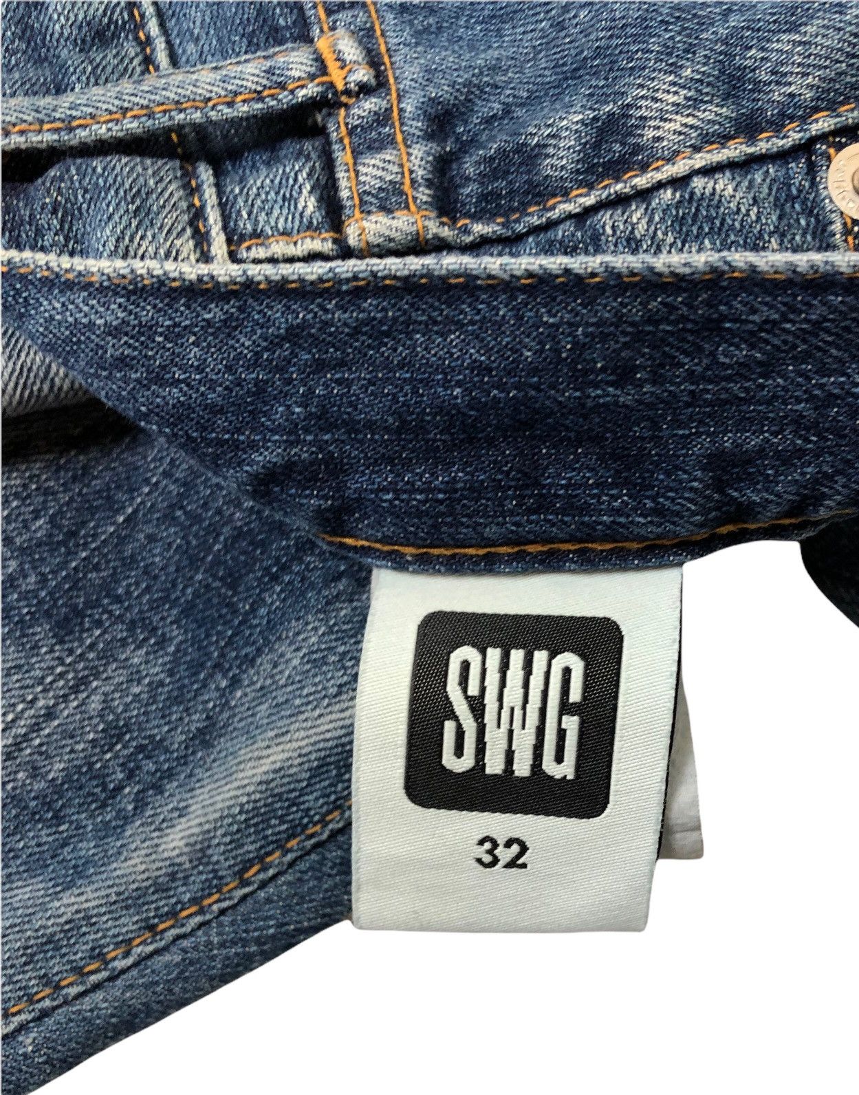 Japanese Brand × Swagger Swagger Bleach Denim Jeans Size US 34 / EU 50 - 11 Thumbnail