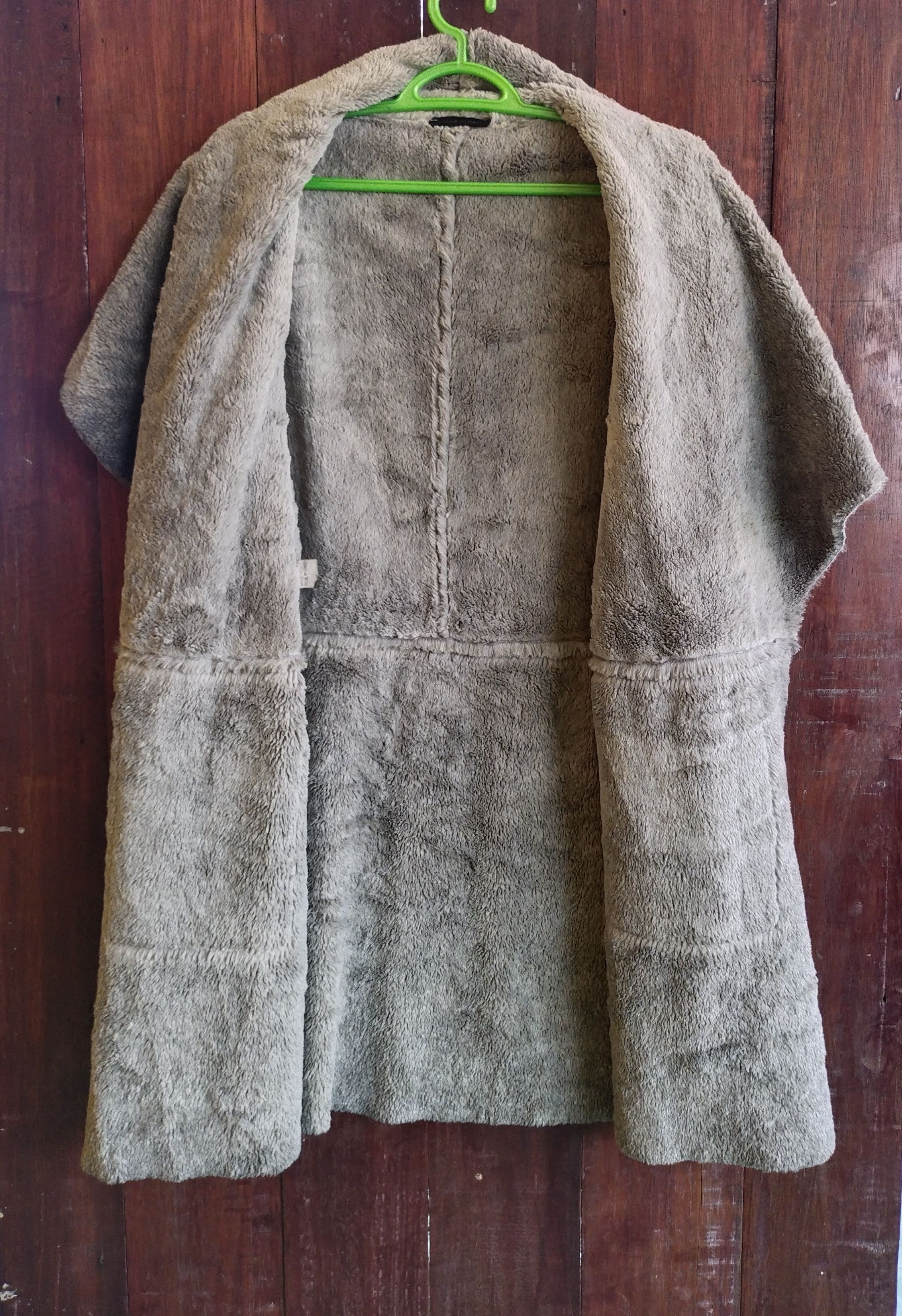 Designer × Other Oversized Soft Faux Coat Made In Italy Size US L / EU 52-54 / 3 - 2 Thumbnail