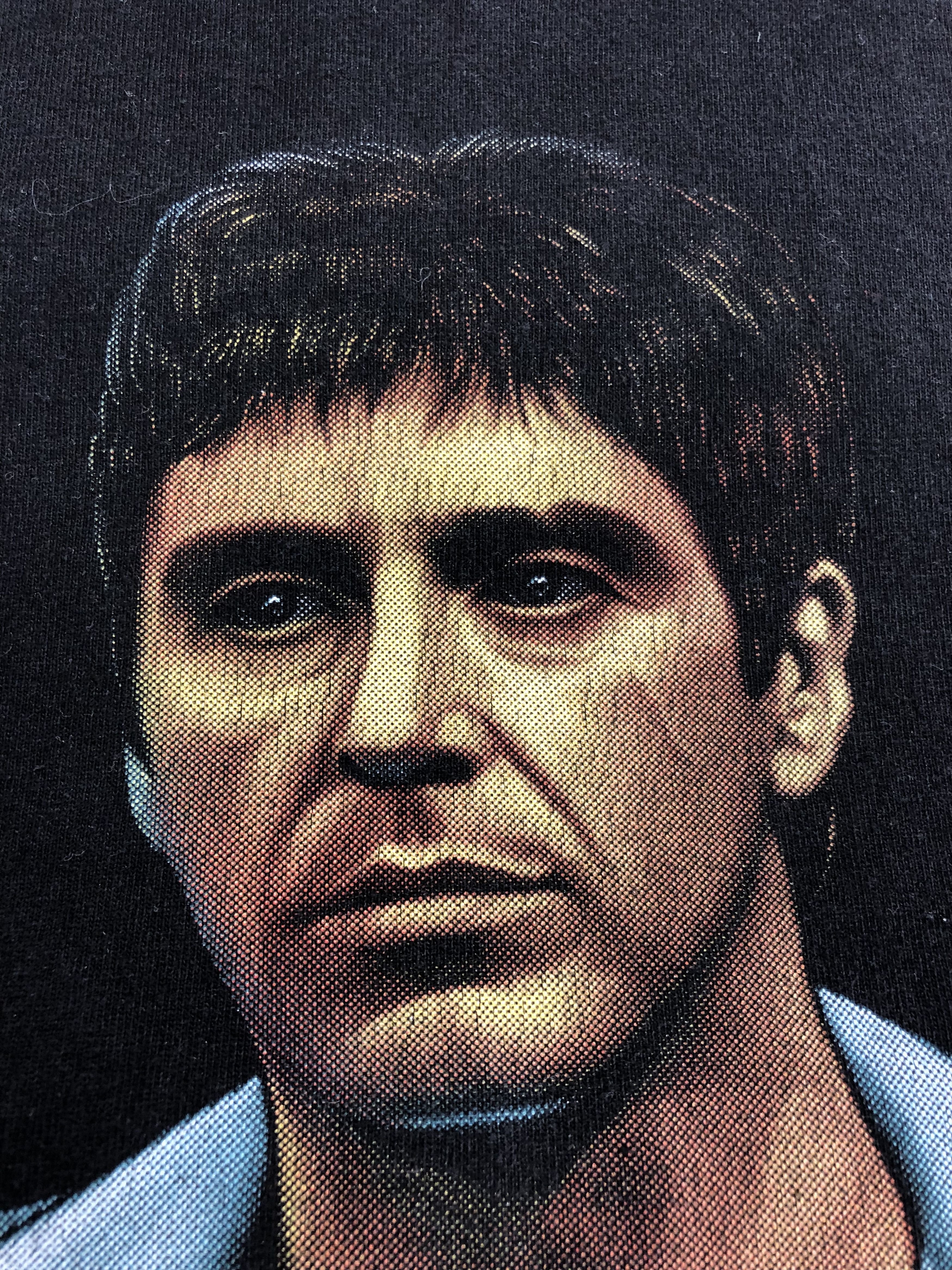 Vintage Vintage 90s Scarface Tony Montana Al Pachino (Taxi Driver) Size US XL / EU 56 / 4 - 4 Thumbnail