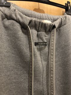 Fear of god core sweatpants god grey hot sale