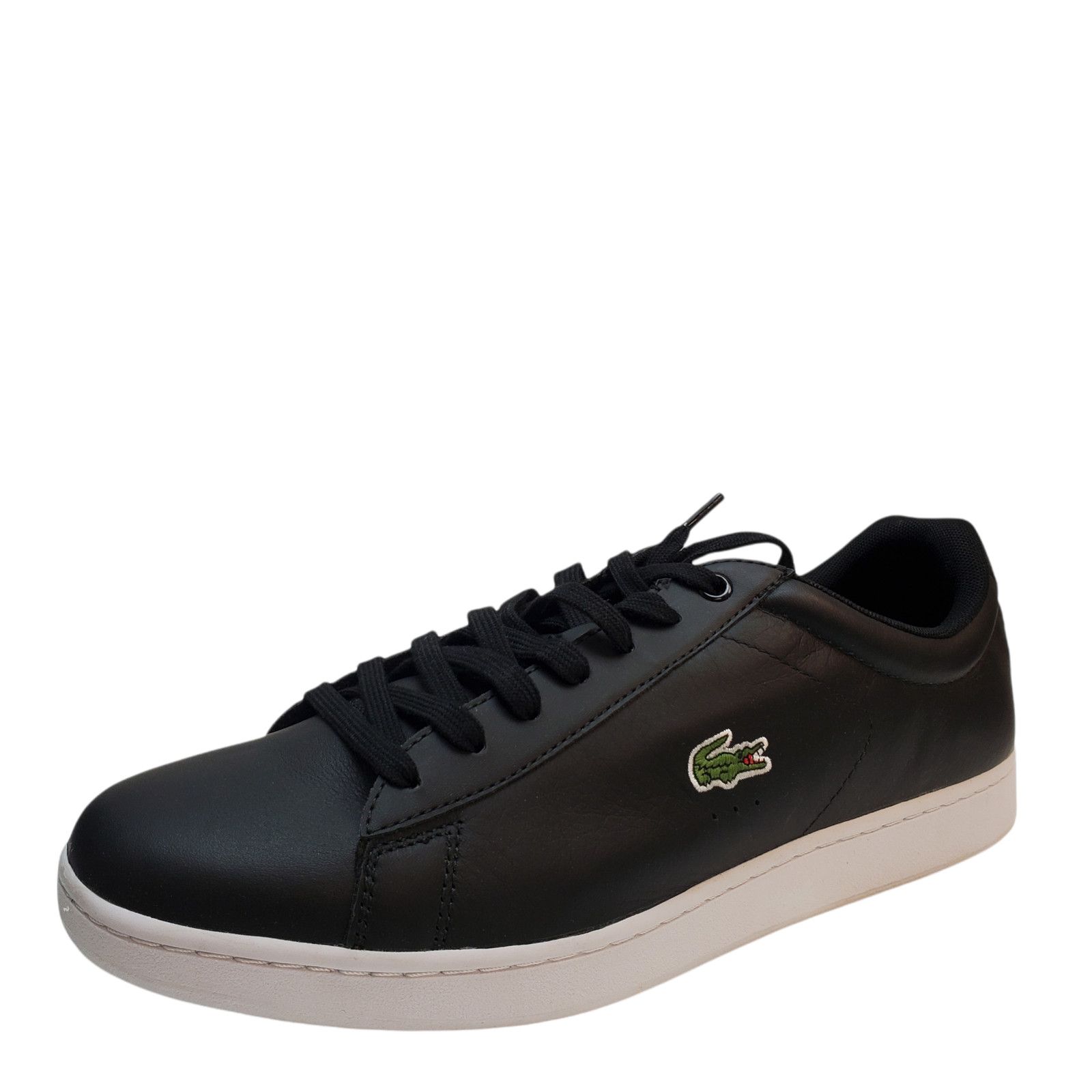 Lacoste Mens Carnaby Evo Low-Top Sneakers Black