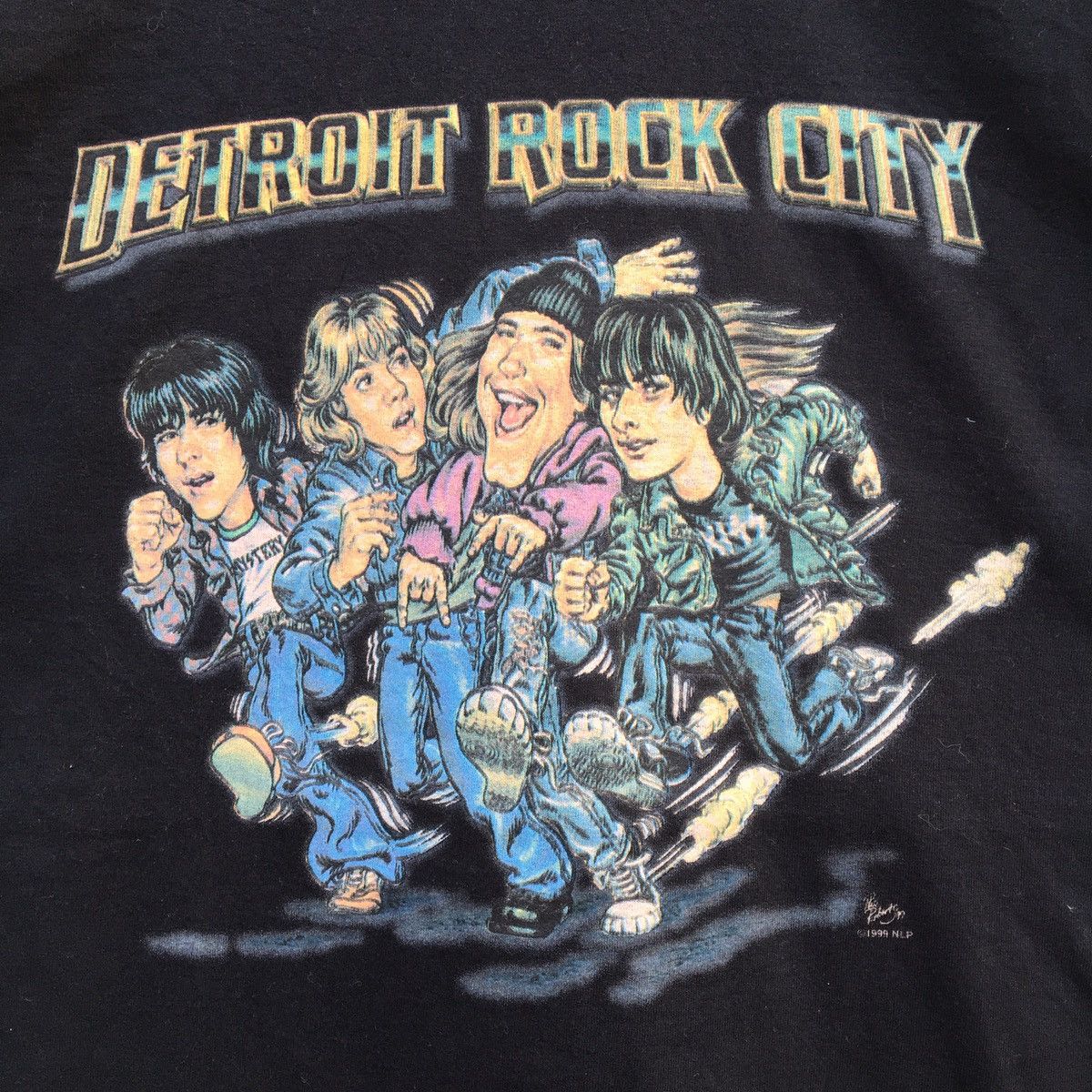 Vintage Vintage 1999 DETROIT ROCK CITY KISS MOVIE T-shirt Size US L / EU 52-54 / 3 - 5 Thumbnail
