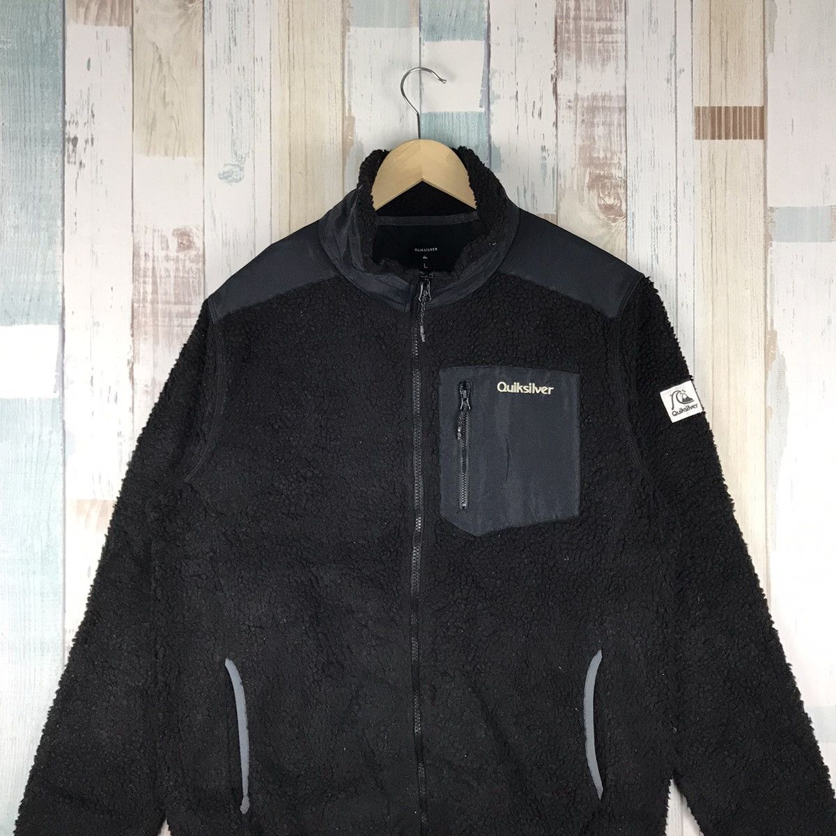 💥RARE💥VINTAGE QUIKSILVER FLEECE JACKET