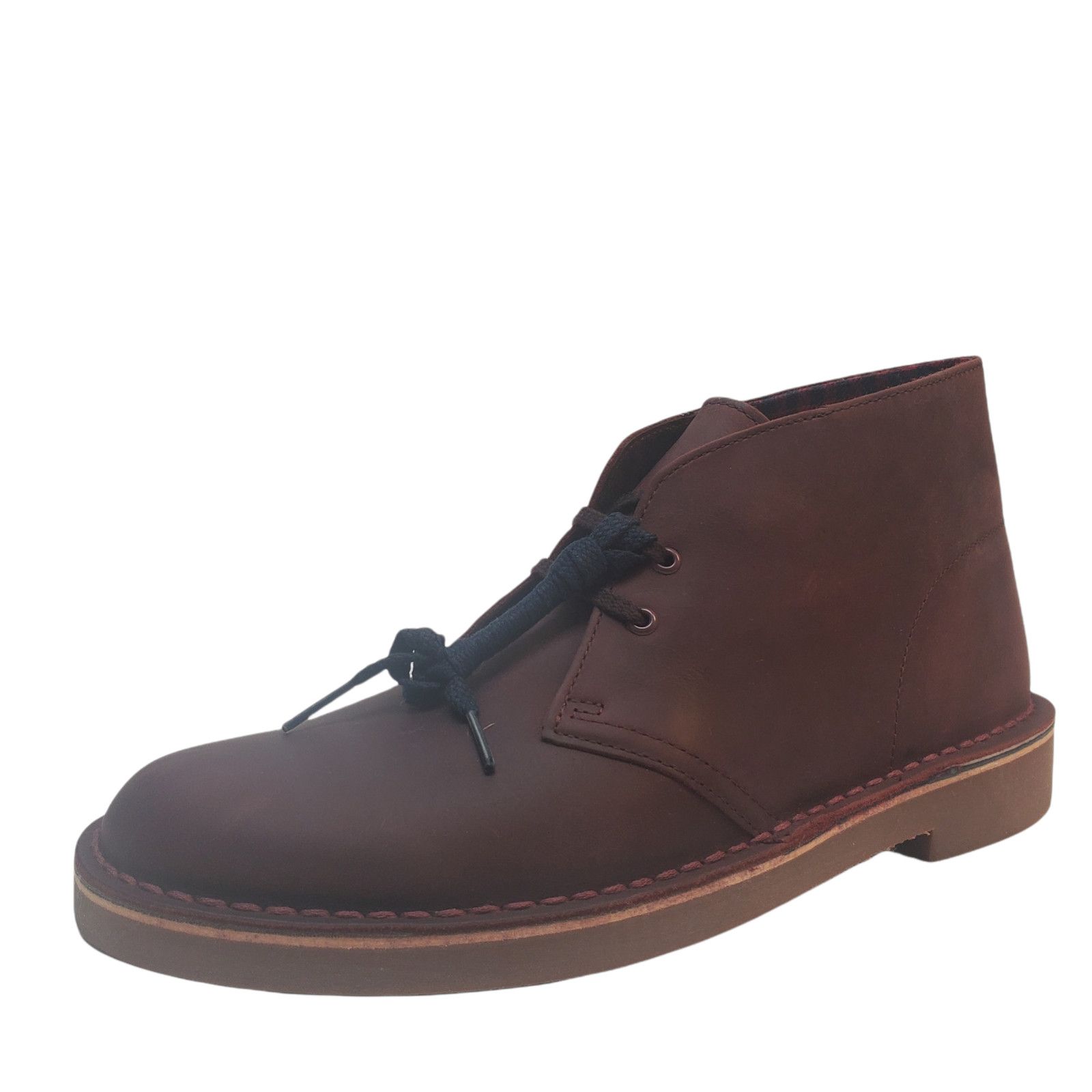 Clarks Mens Leather Chukka boots Bushacre 2 Lace Up display picture 2