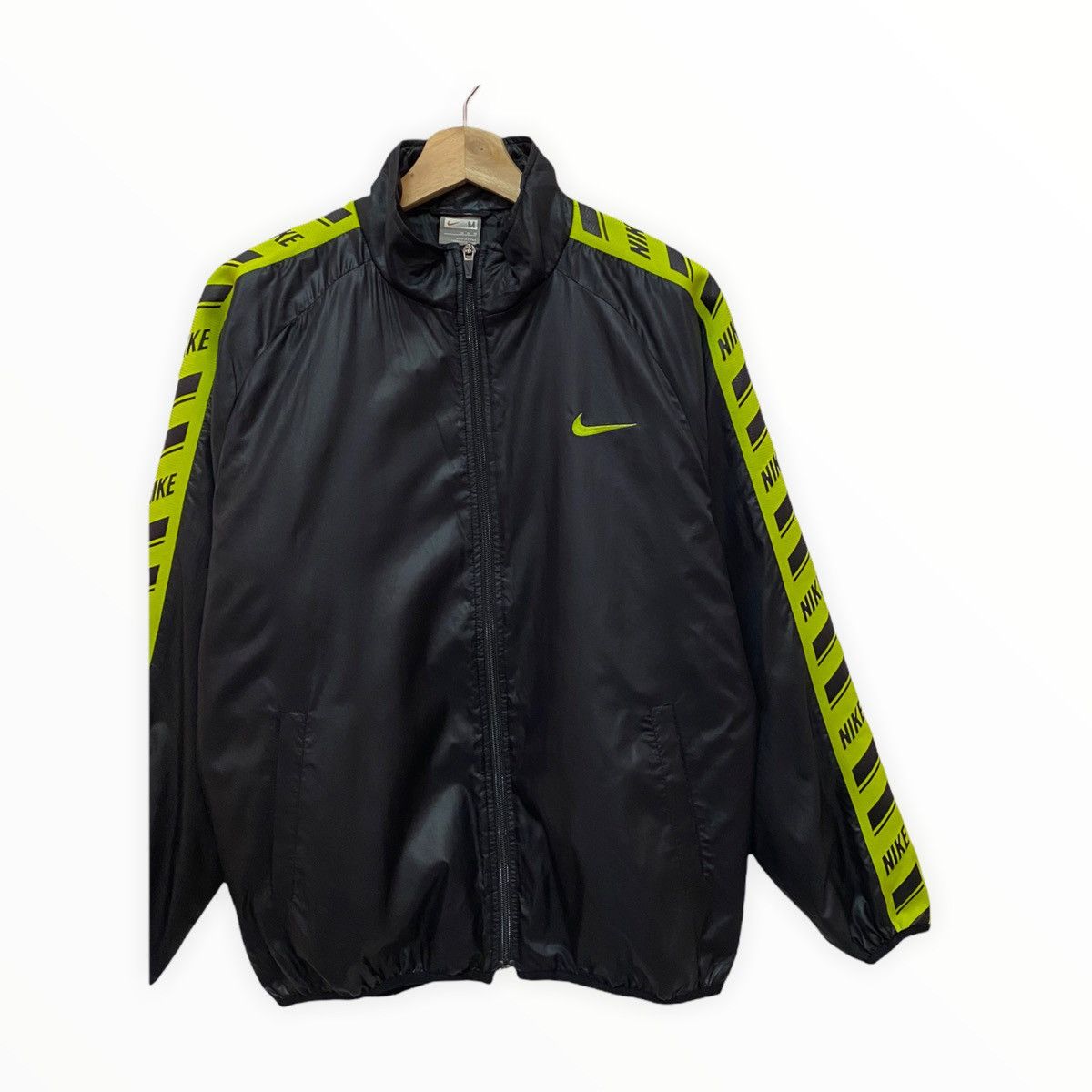 Nike 🔥NIKE🔥VINTAGE RARE NIKE SIDETAPE LOGOMATIC ZIPPER JACKET Size US M / EU 48-50 / 2 - 5 Thumbnail