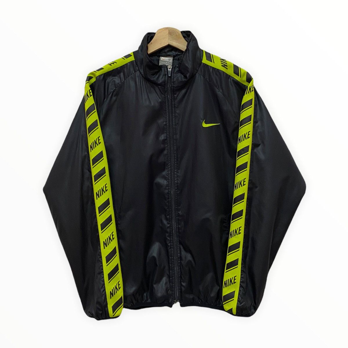 Nike 🔥NIKE🔥VINTAGE RARE NIKE SIDETAPE LOGOMATIC ZIPPER JACKET Size US M / EU 48-50 / 2 - 1 Thumbnail